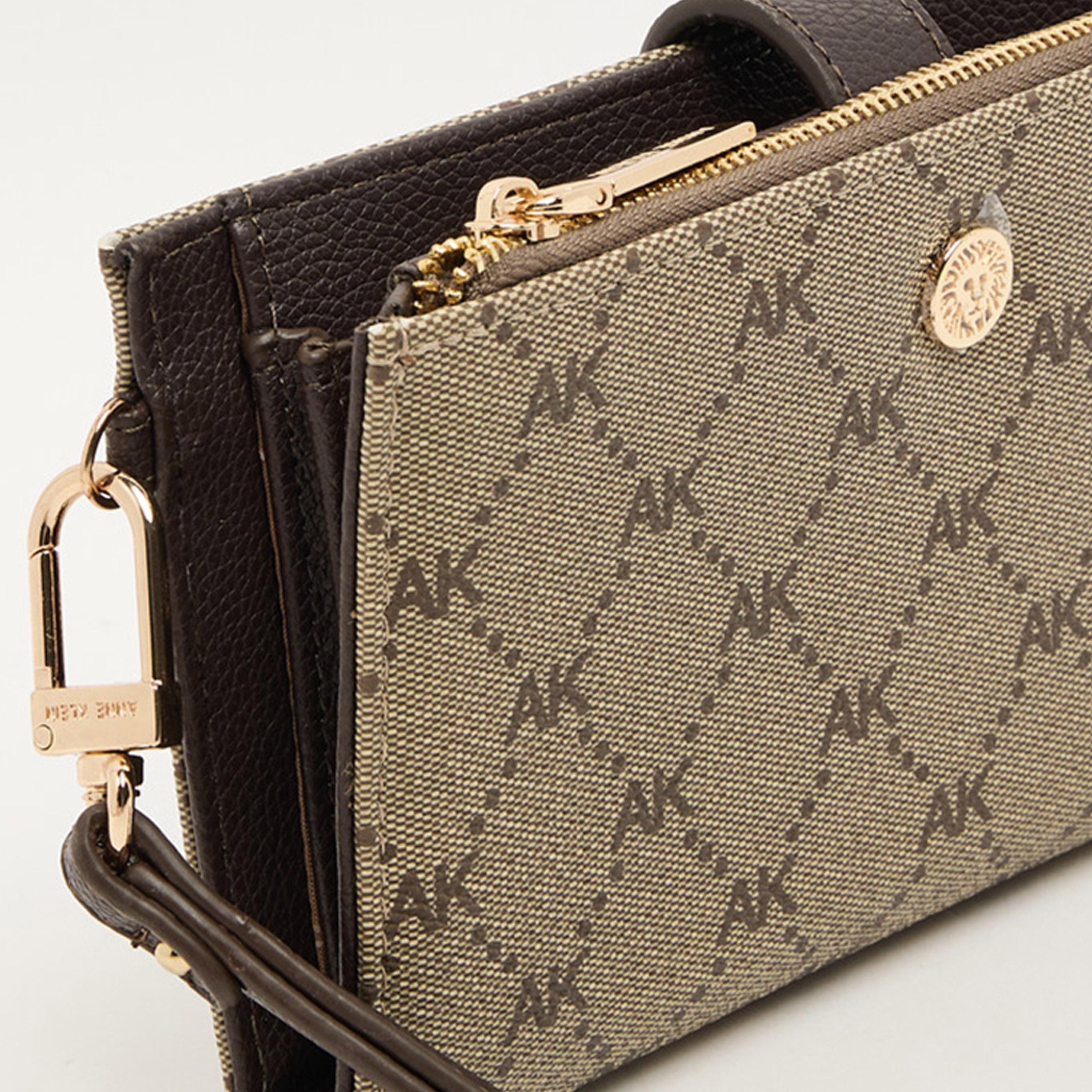Anne Klein Monogram Wallet with Zipper-women-bagsandwallets-wallets-image-9