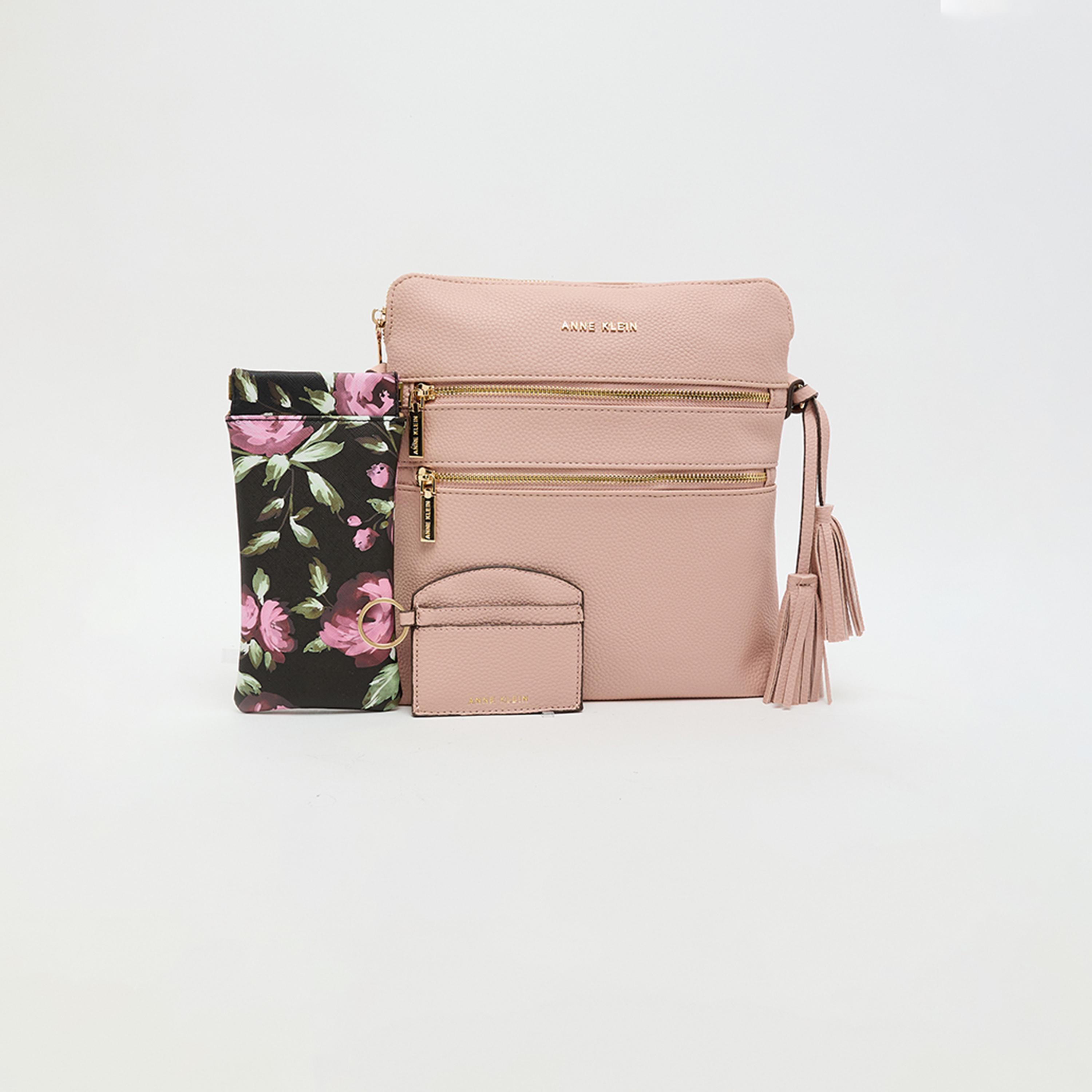 آن كلين - شنطة كتف مزخرفة بسحاب حزام قابل للفصل | 32.38 × 10.79 × 32.38 سم-women-bagsandwallets-handbags-image-1