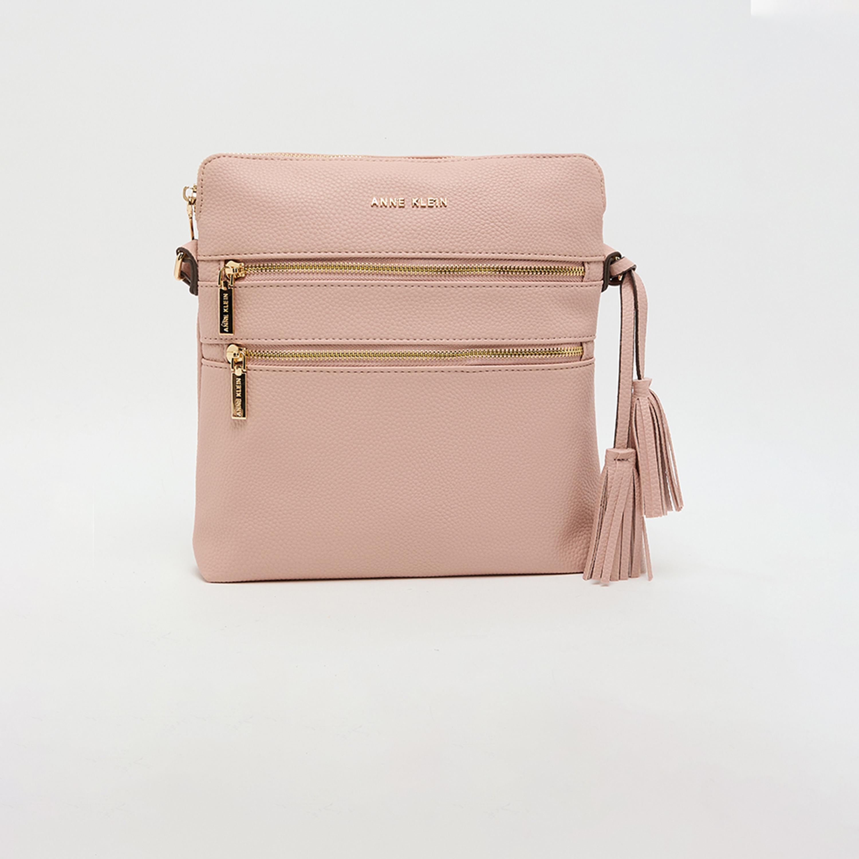 آن كلين - شنطة كتف مزخرفة بسحاب حزام قابل للفصل | 32.38 × 10.79 × 32.38 سم-women-bagsandwallets-handbags-image-2