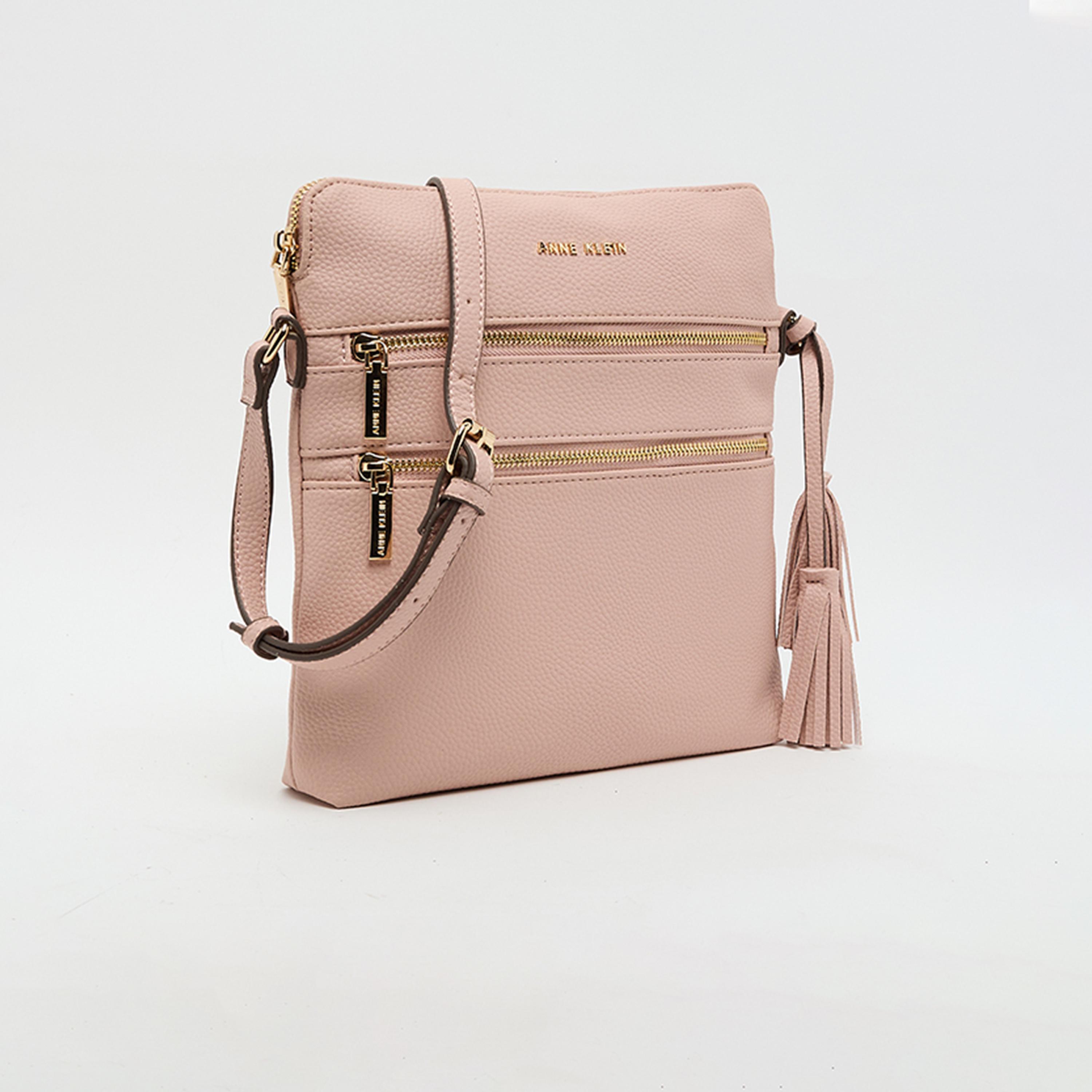 آن كلين - شنطة كتف مزخرفة بسحاب حزام قابل للفصل | 32.38 × 10.79 × 32.38 سم-women-bagsandwallets-handbags-image-3