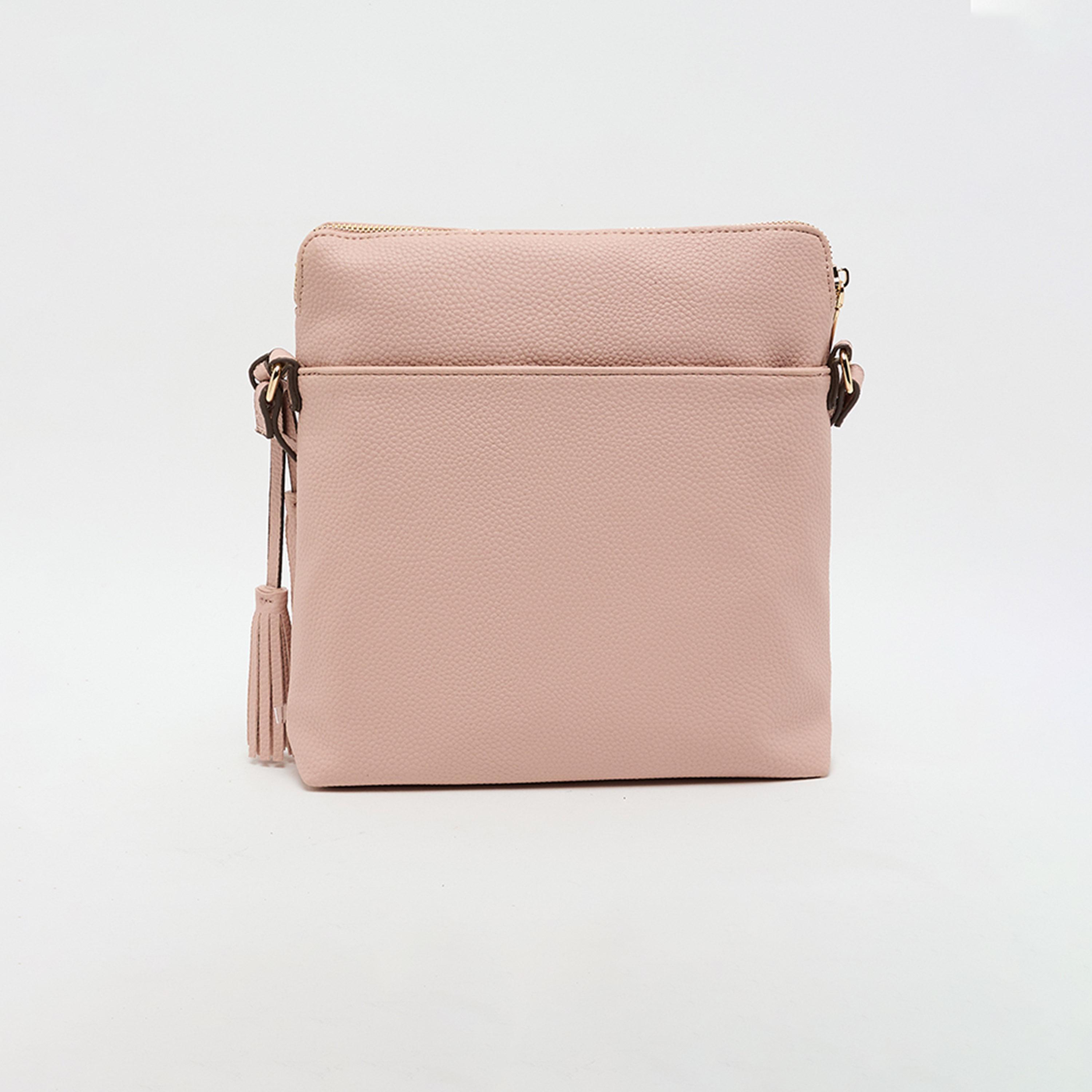 آن كلين - شنطة كتف مزخرفة بسحاب حزام قابل للفصل | 32.38 × 10.79 × 32.38 سم-women-bagsandwallets-handbags-image-4