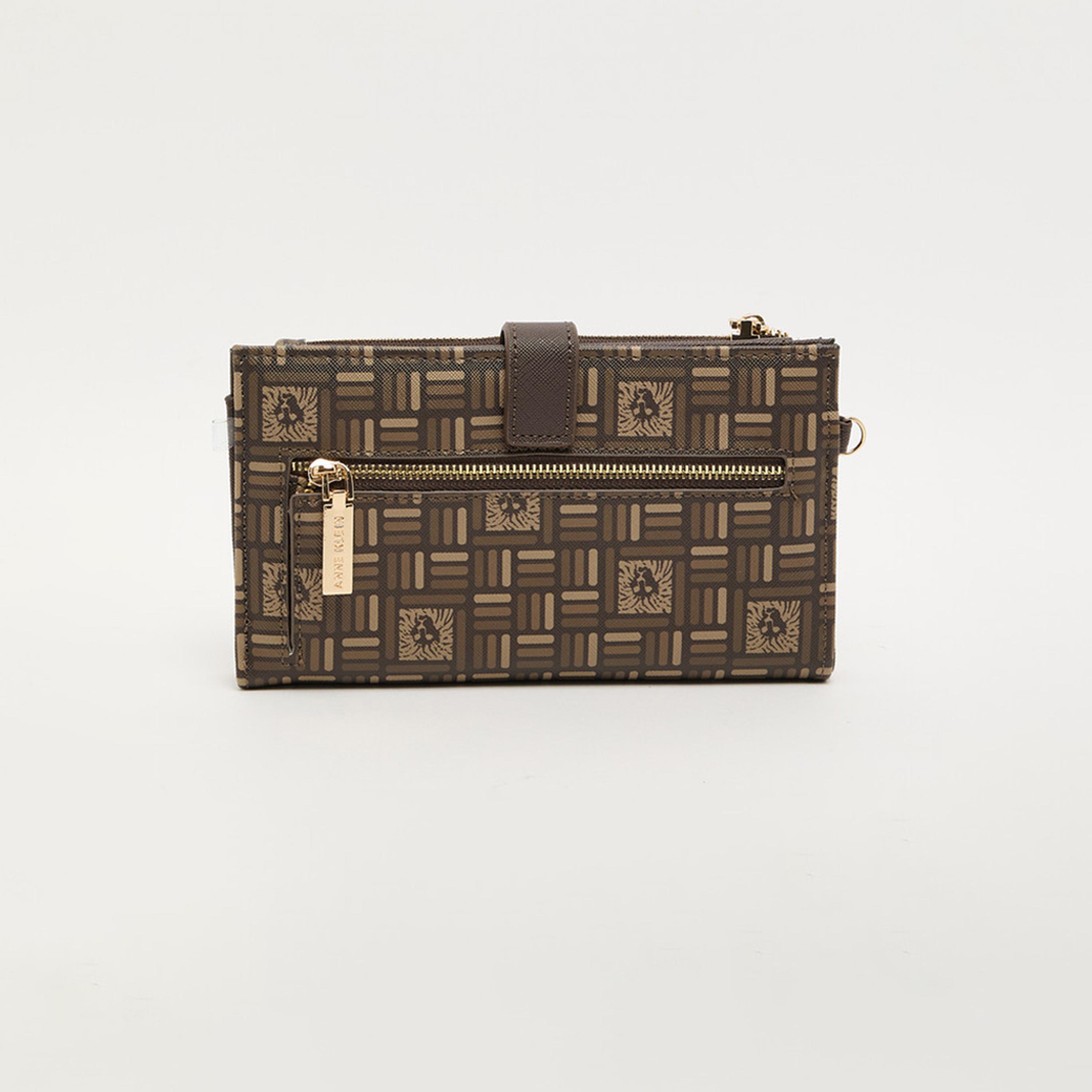 آن كلين - محفظة مطبوعة بسحاب-women-bagsandwallets-wallets-image-3