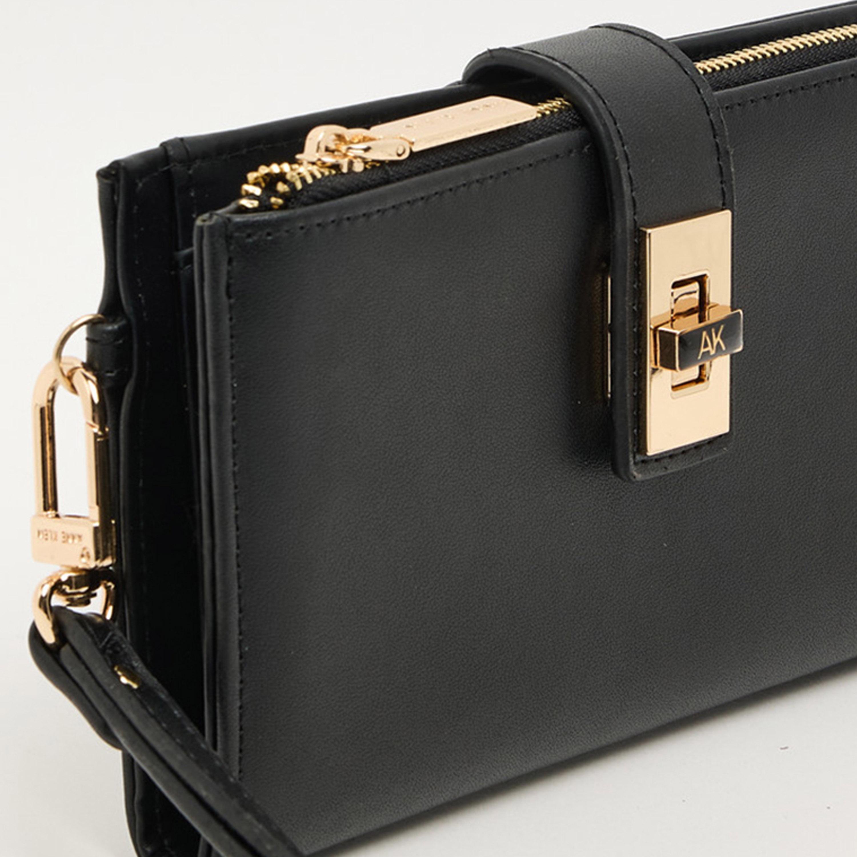 آن كلين - محفظة سادة بقفل دوار-women-bagsandwallets-wallets-image-4