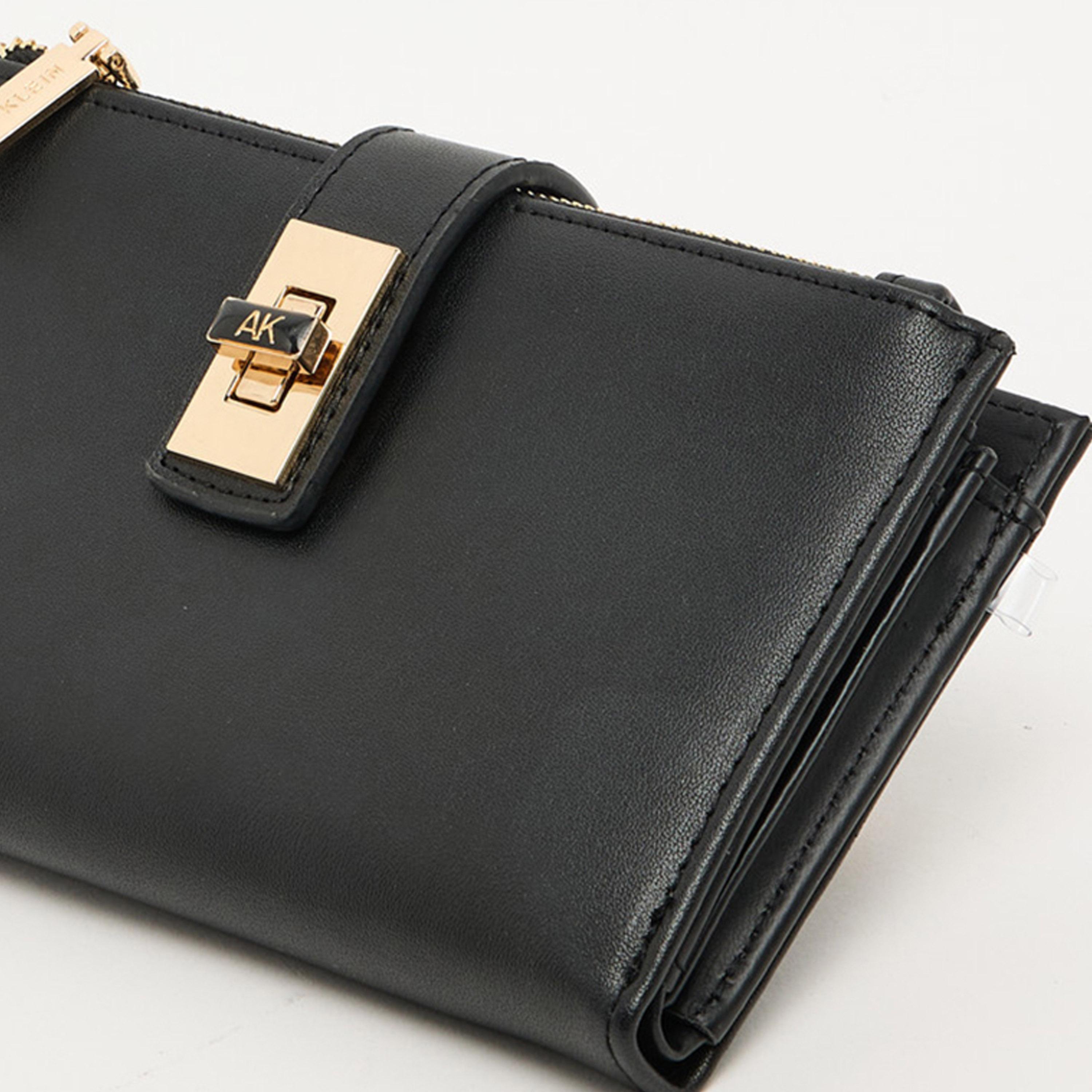 آن كلين - محفظة سادة بقفل دوار-women-bagsandwallets-wallets-image-5