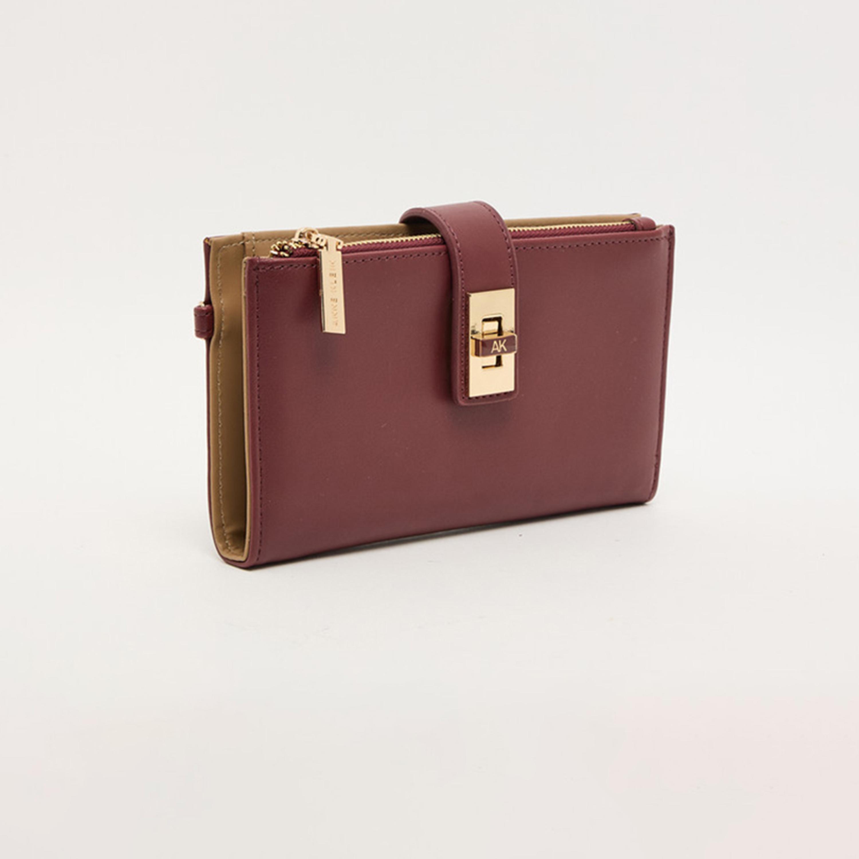 آن كلين - محفظة سادة بقفل دوار-women-bagsandwallets-wallets-image-12