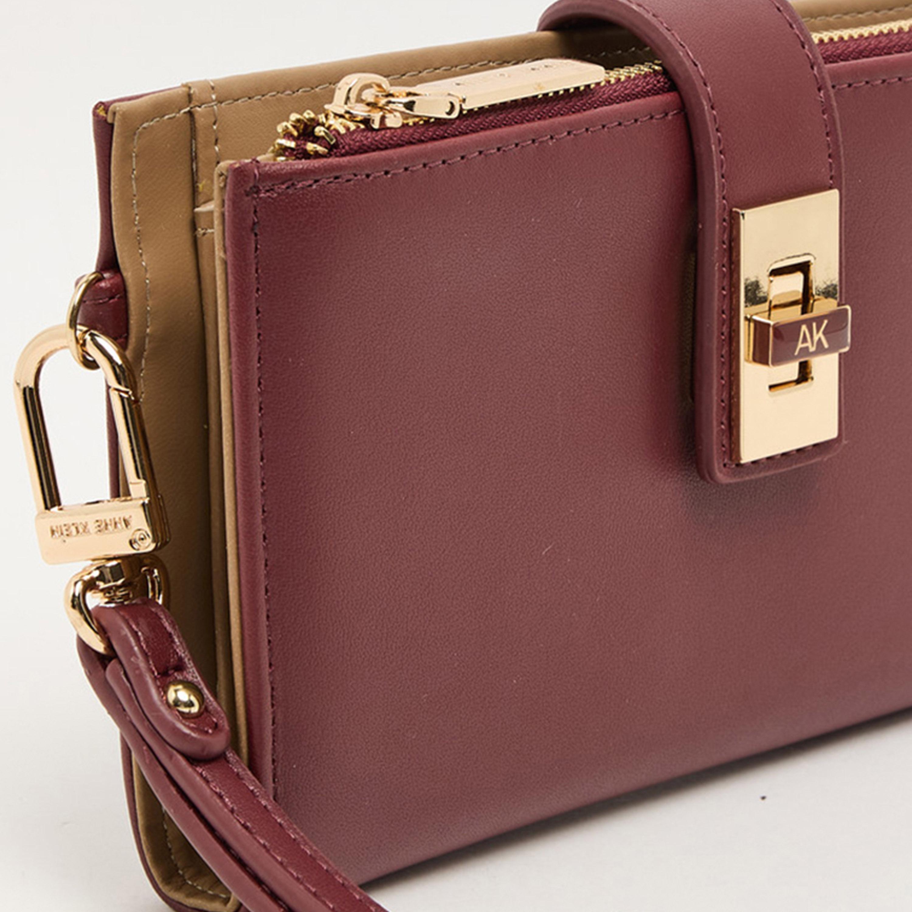 آن كلين - محفظة سادة بقفل دوار-women-bagsandwallets-wallets-image-14