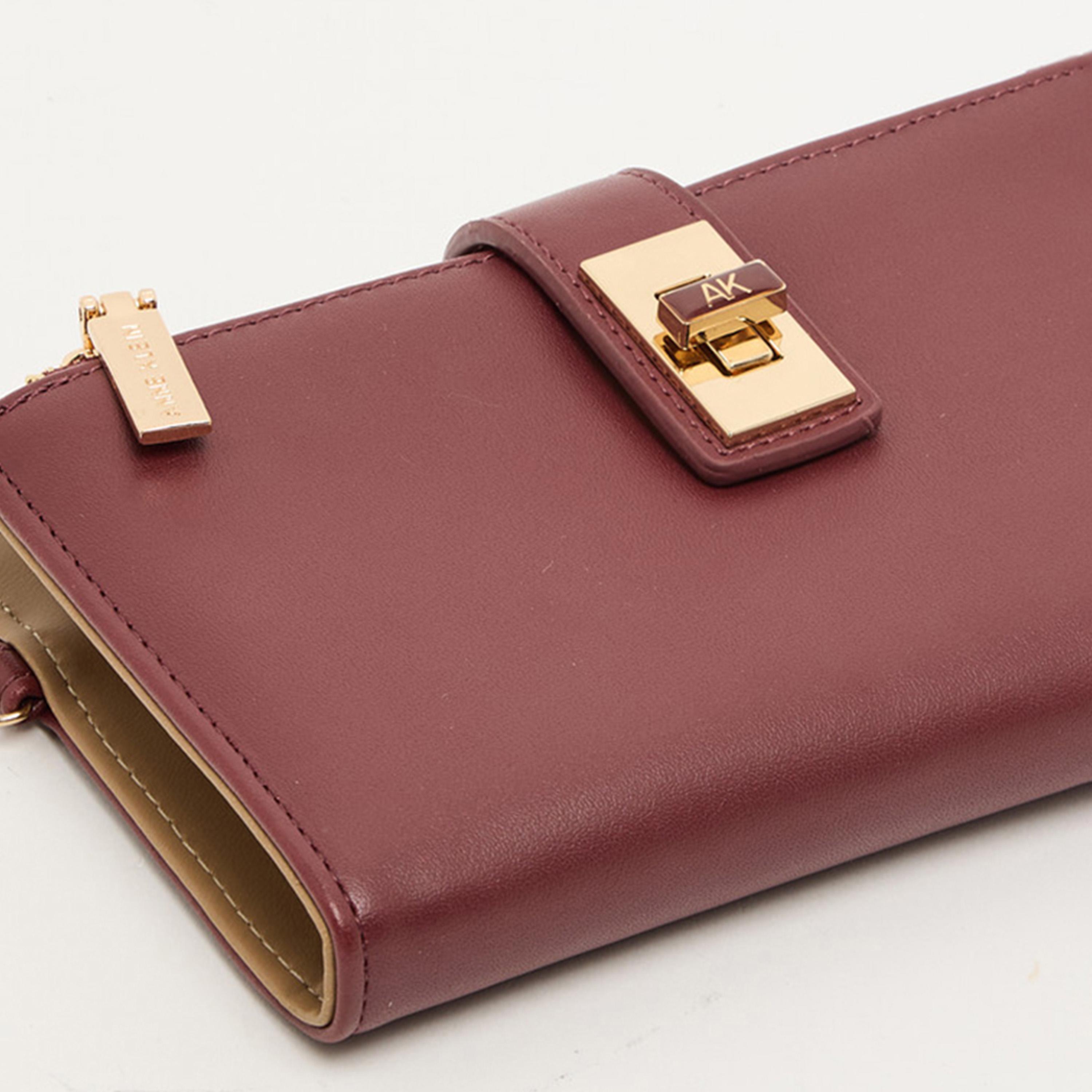 آن كلين - محفظة سادة بقفل دوار-women-bagsandwallets-wallets-image-15