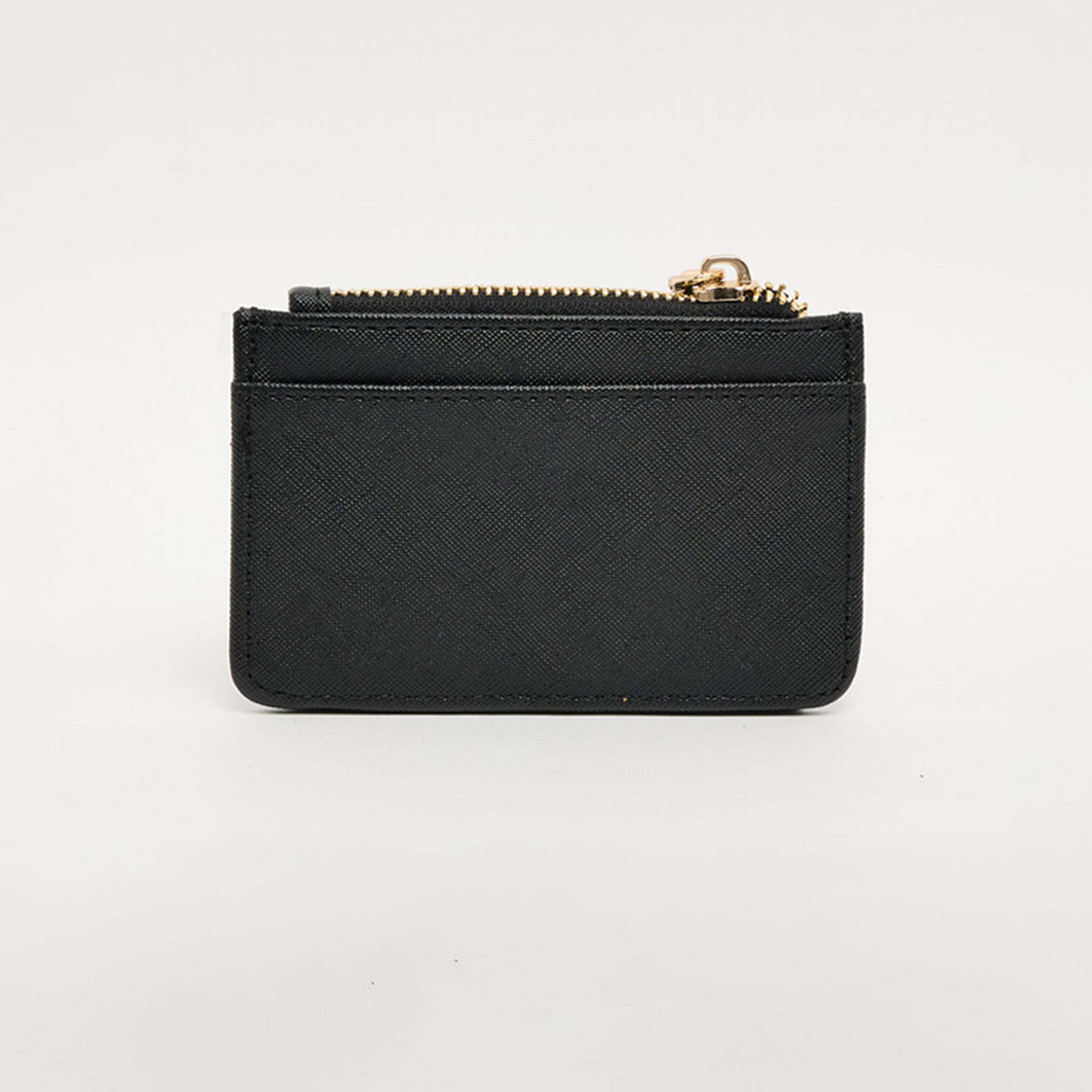 Anne Klein Textured Cardholder with Zipper | 19.5 X 4 X 10.5 CM-women-bagsandwallets-wallets-image-3