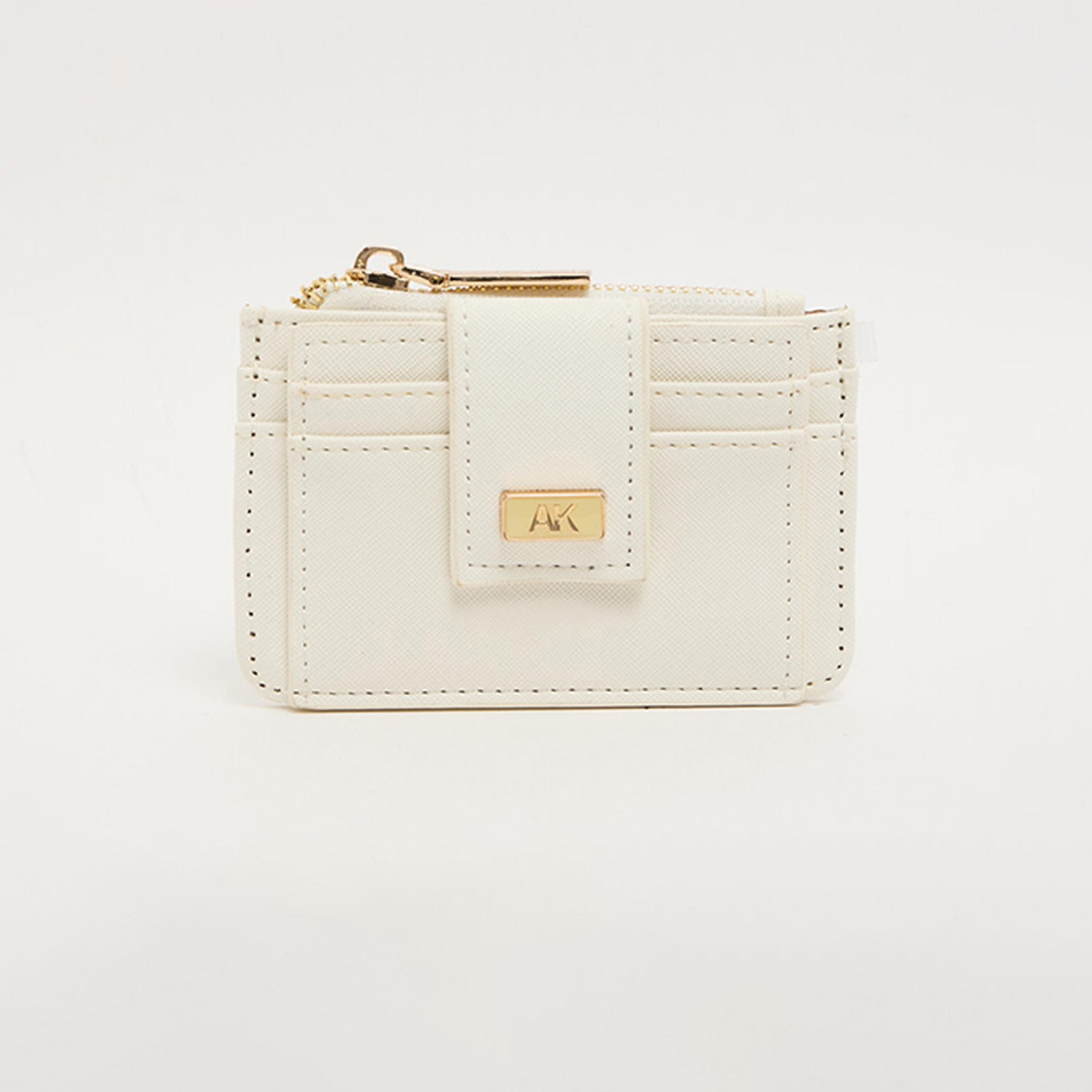 Anne Klein Textured Cardholder with Zipper | 19.5 X 4 X 10.5 CM-women-bagsandwallets-wallets-image-16