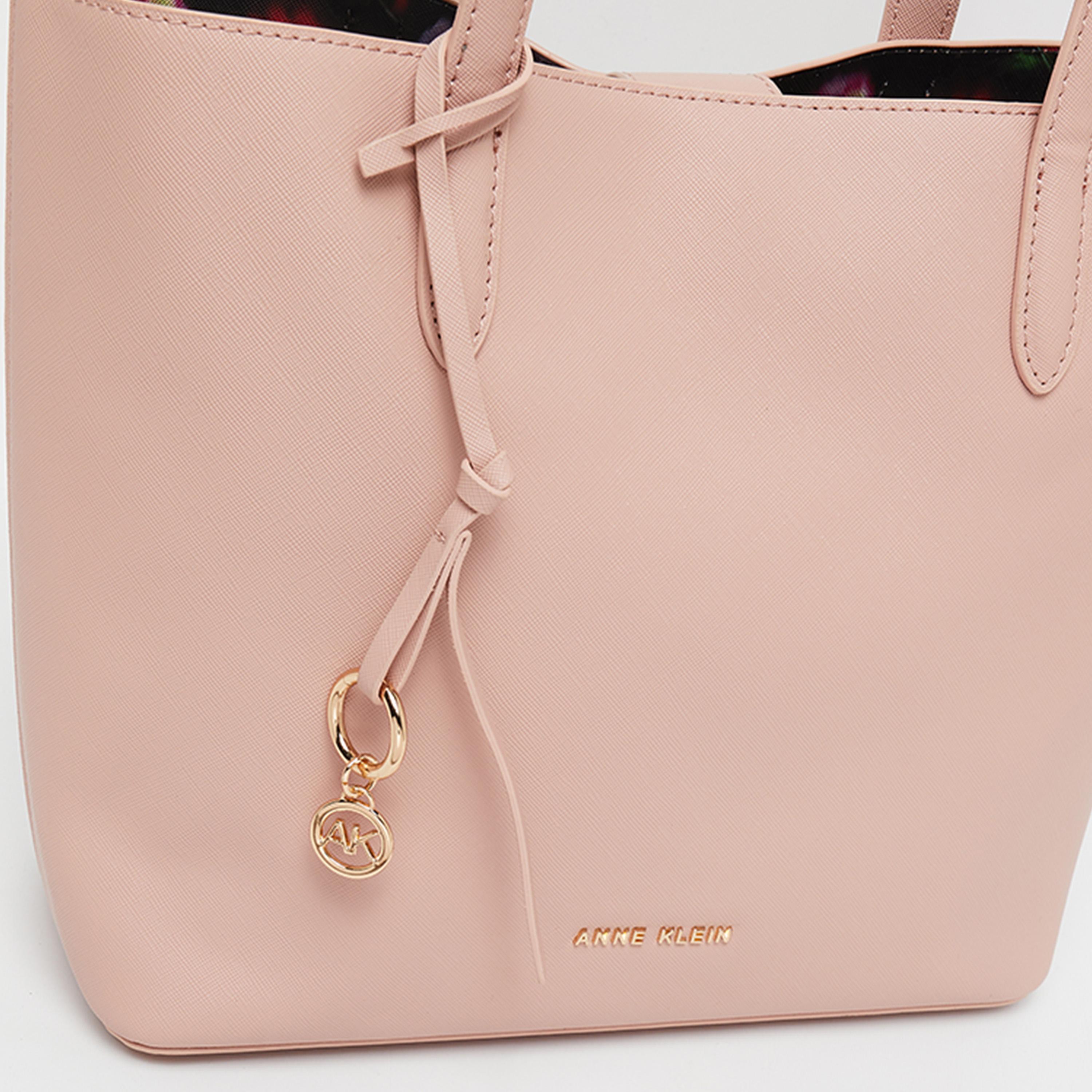 آن كلين - شنطة يد سادة بمقبضين وإغلاق مغناطيسي | 28.9 × 12.06 × 26.04 سم-women-bagsandwallets-handbags-image-5