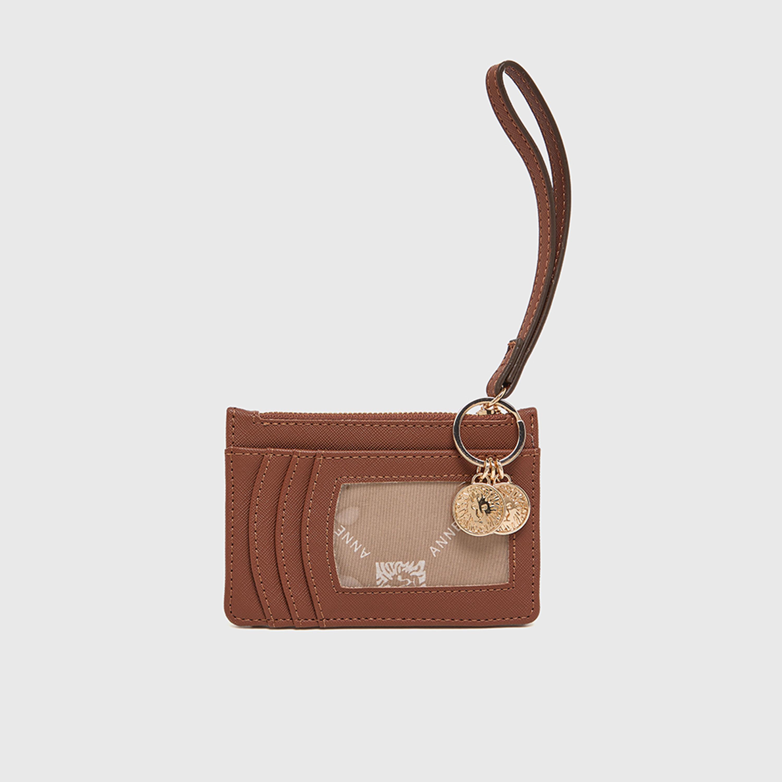 آن كلين - محفظة مزخرفة بسحاب | 19.5 × 4 × 10.5 سم-women-bagsandwallets-wallets-image-13