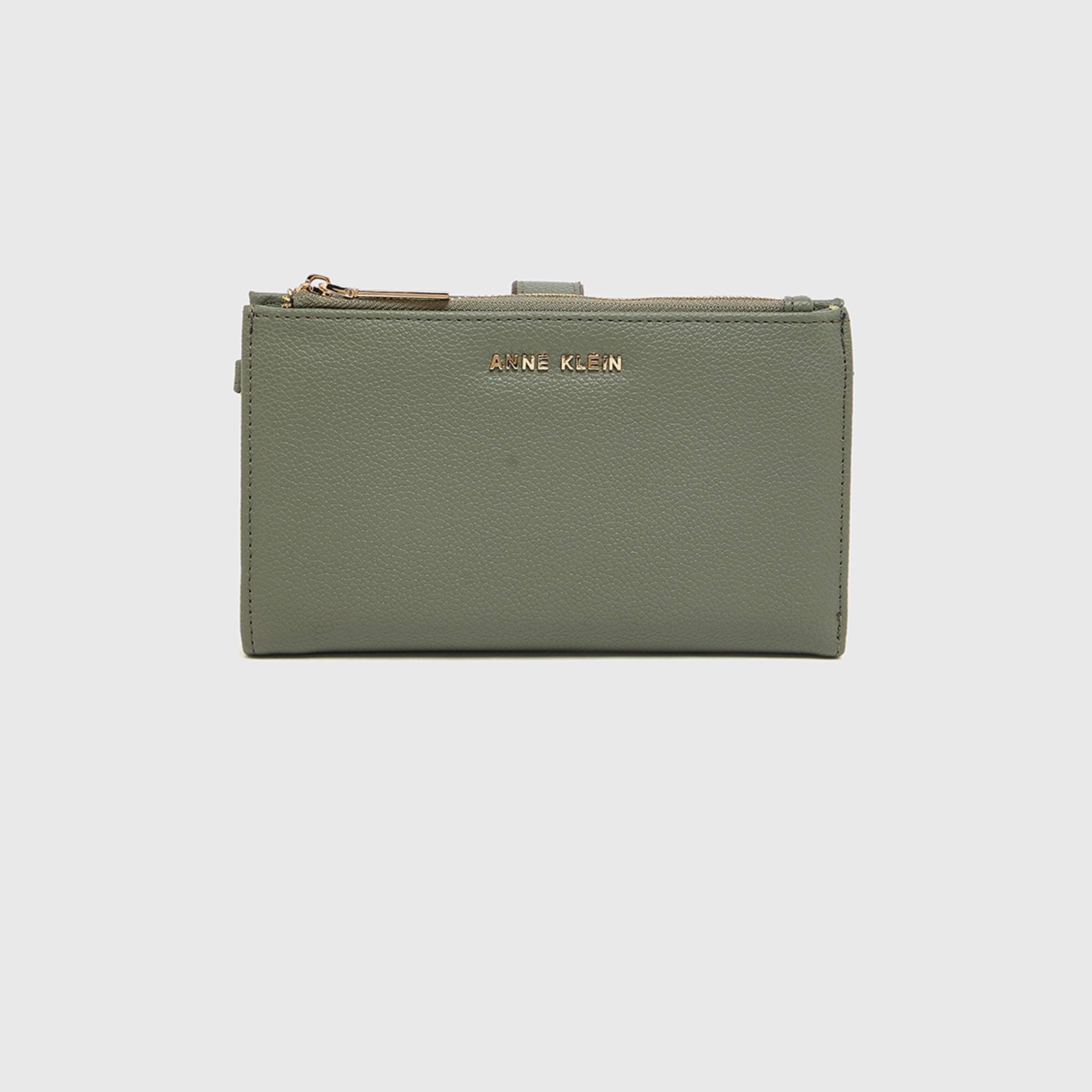 آن كلين - محفظة مزخرفة بسحاب | 14.22 × 2.79 × 8.89 سم-women-bagsandwallets-wallets-image-1