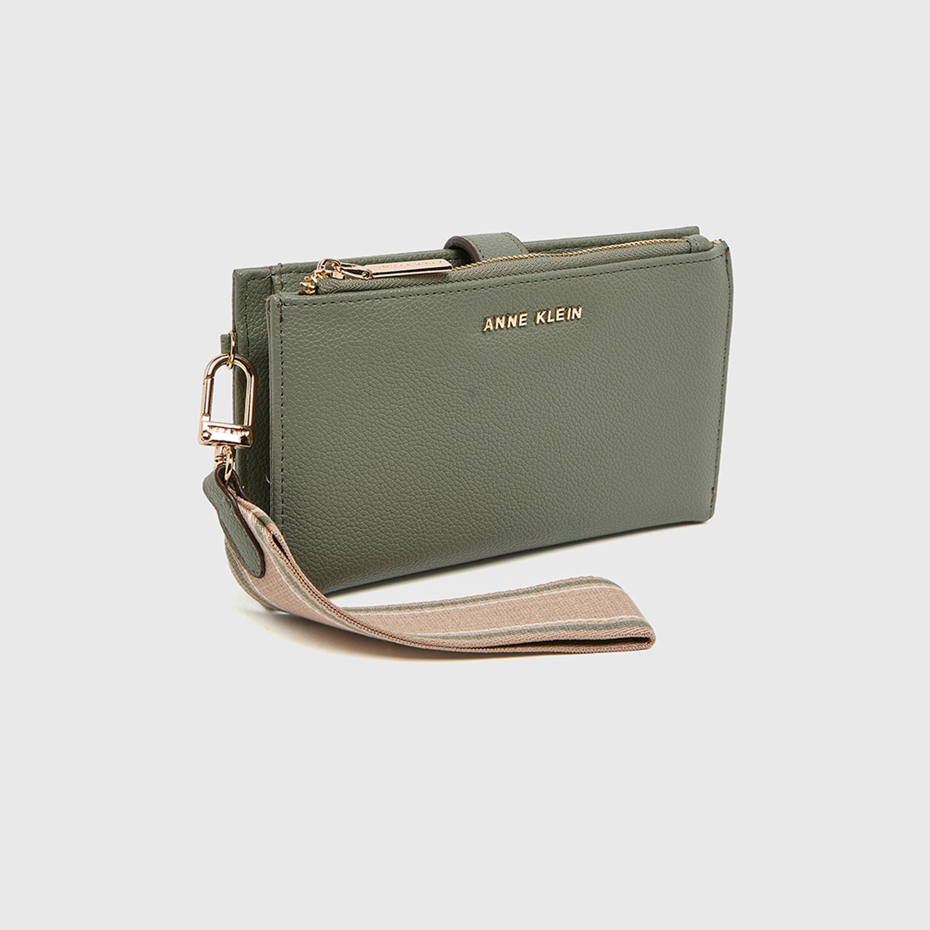 آن كلين - محفظة مزخرفة بسحاب | 14.22 × 2.79 × 8.89 سم-women-bagsandwallets-wallets-image-2