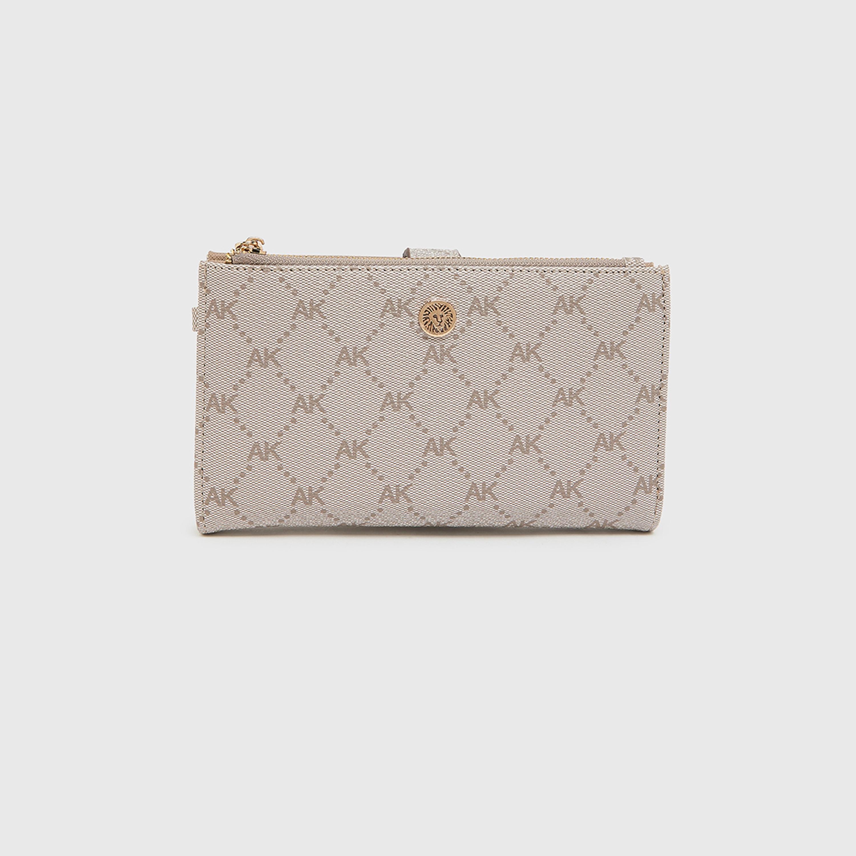 آن كلين - محفظة مونوغرام مع سحاب-women-bagsandwallets-wallets-image-1