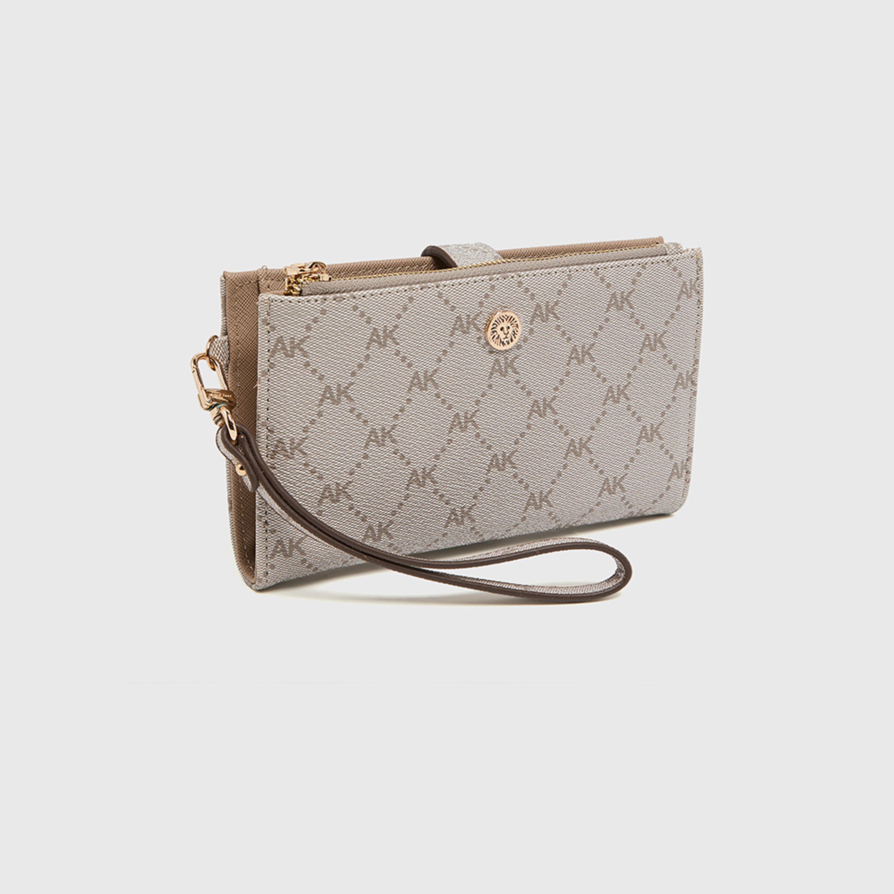 Anne Klein Monogram Wallet with Zipper-women-bagsandwallets-wallets-image-2