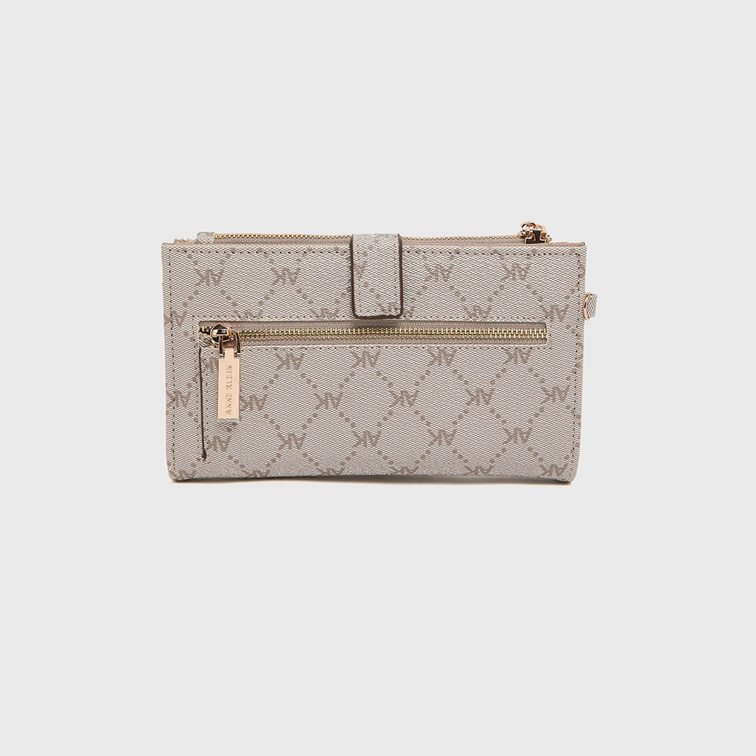 Anne Klein Monogram Wallet with Zipper-women-bagsandwallets-wallets-image-3