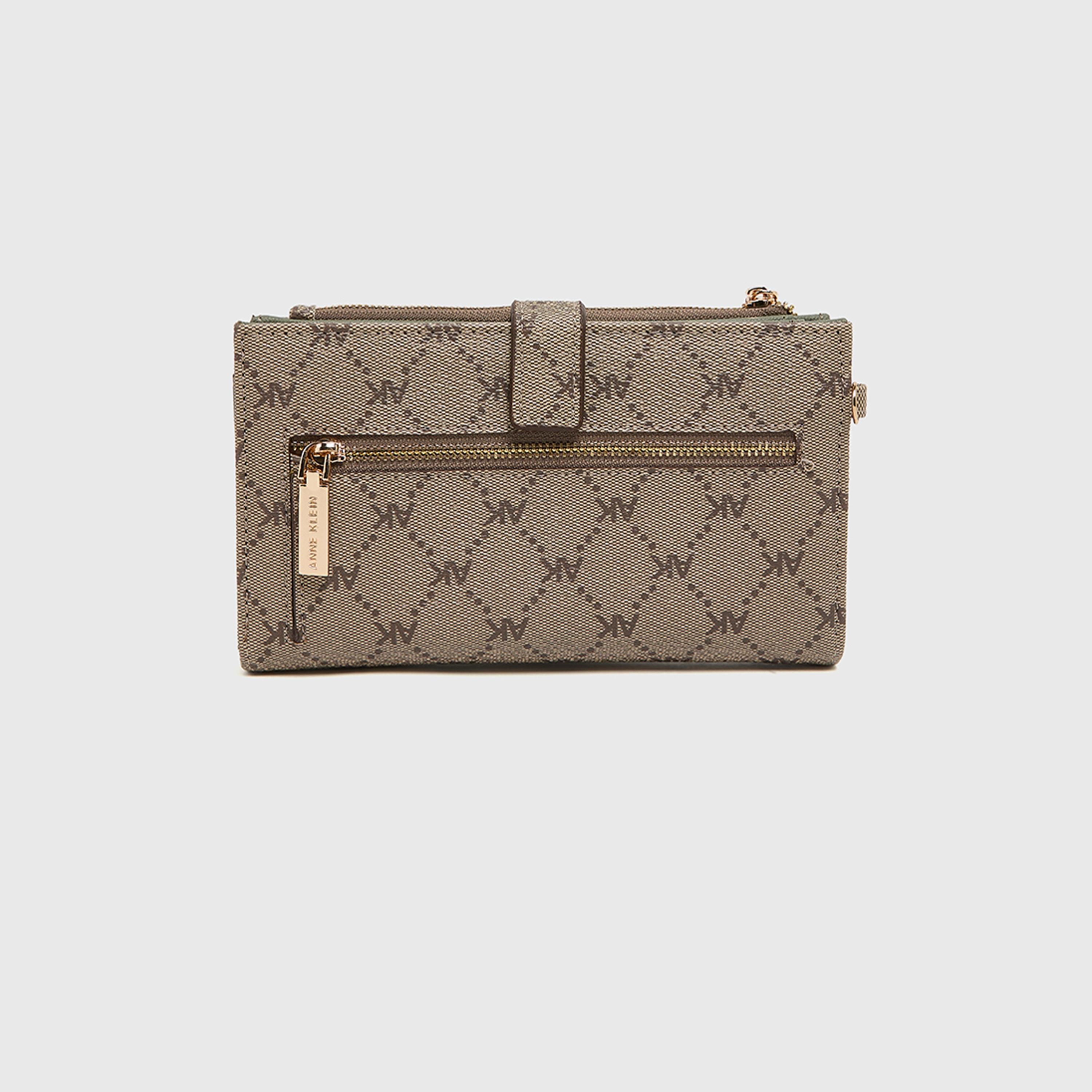 Anne Klein Monogram Wallet with Zipper-women-bagsandwallets-wallets-image-8