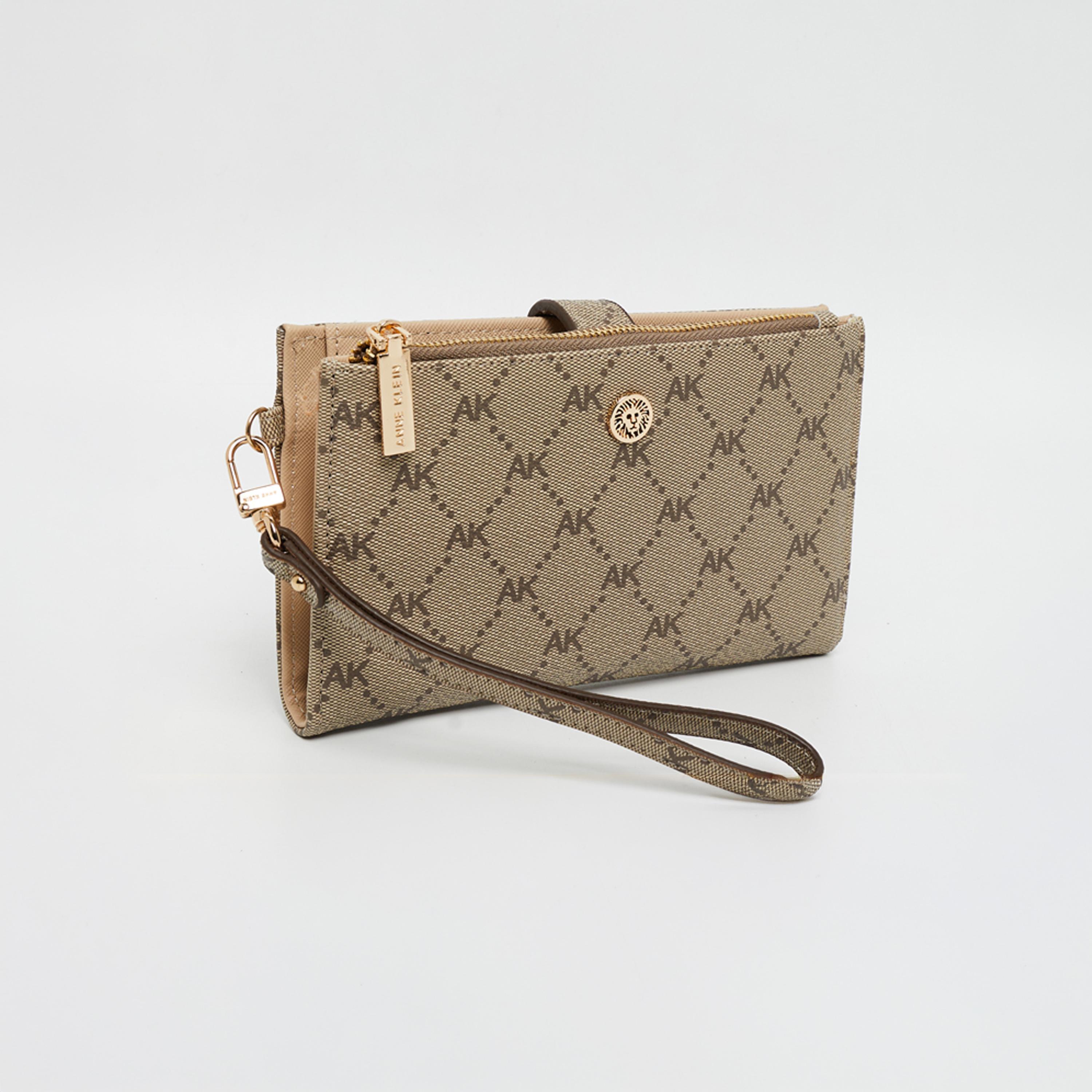 Anne Klein Monogram Wallet with Zipper-women-bagsandwallets-wallets-image-12