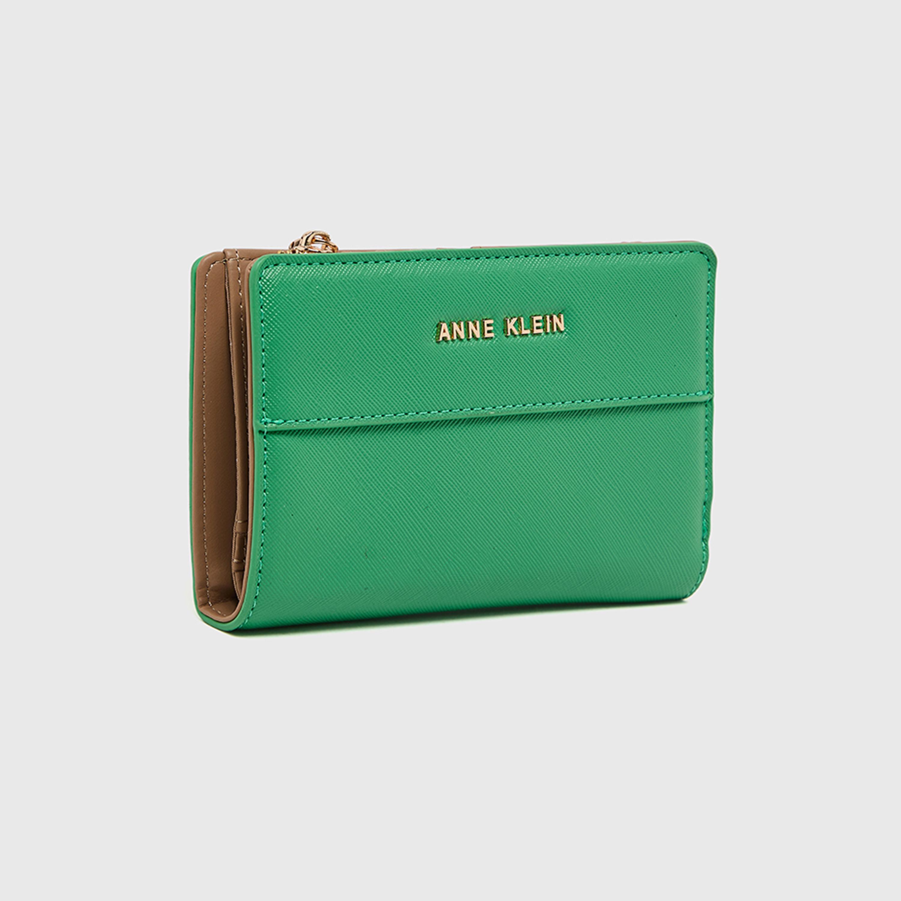 آن كلين - محفظة بألوان متداخلة مع سحاب-women-bagsandwallets-wallets-image-2