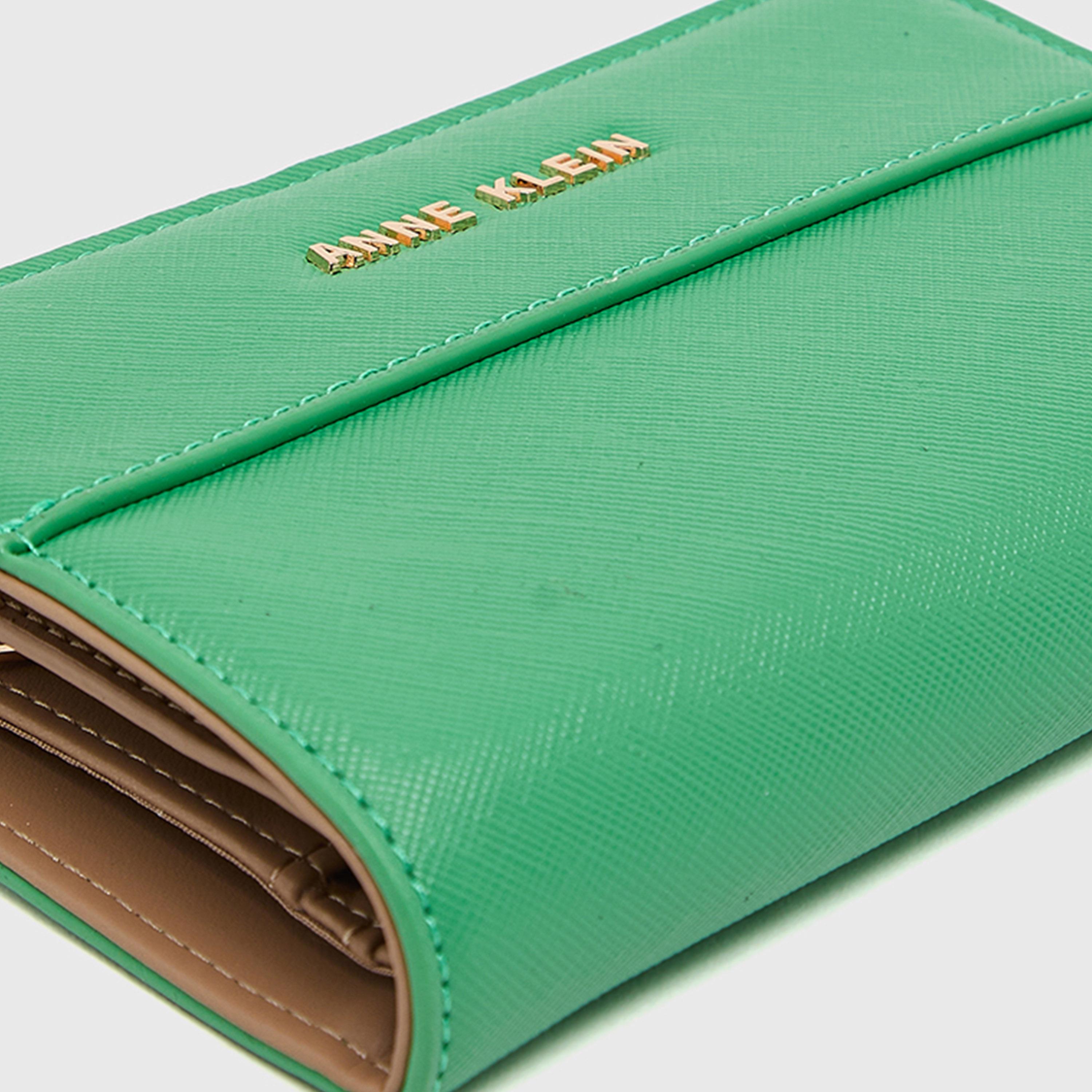آن كلين - محفظة بألوان متداخلة مع سحاب-women-bagsandwallets-wallets-image-4