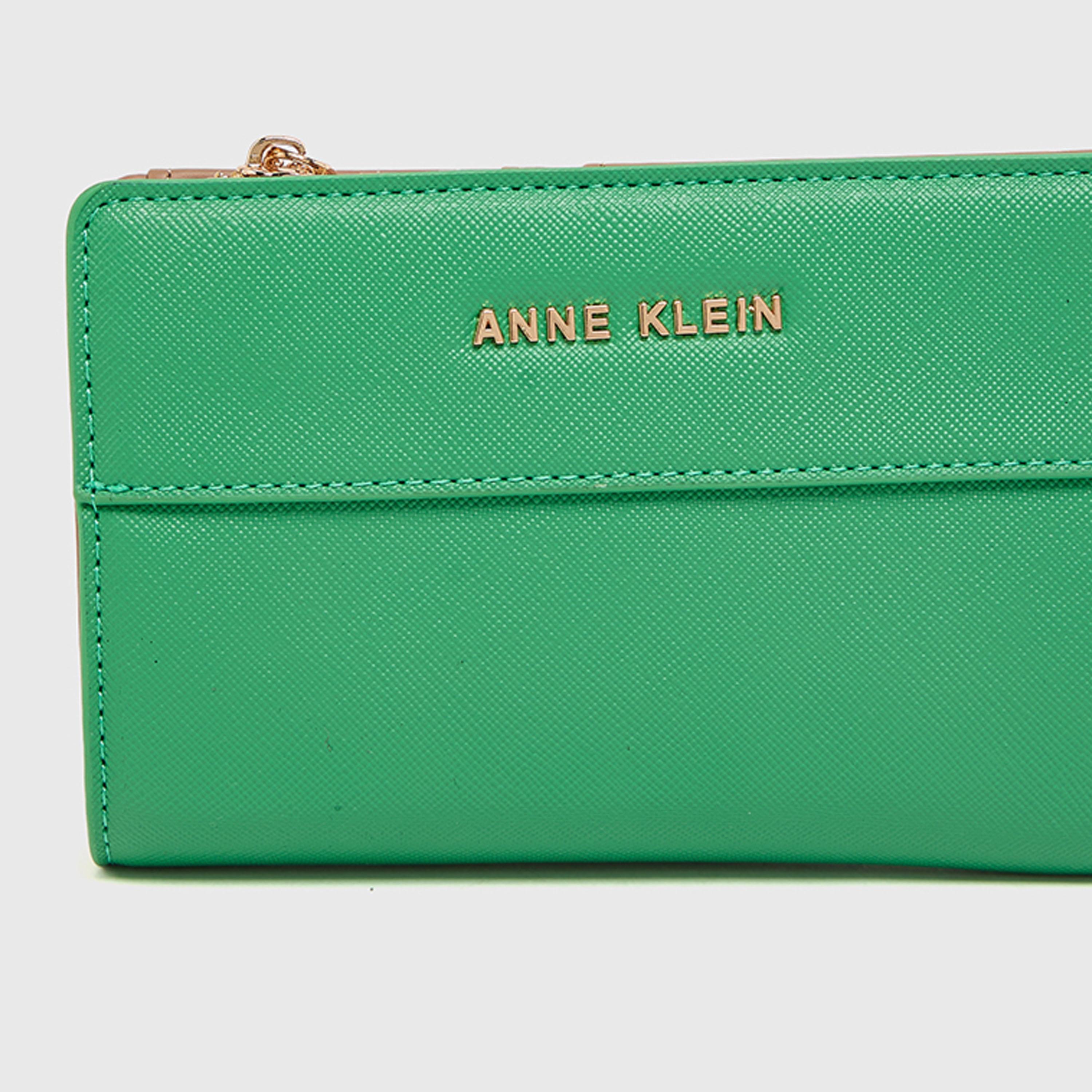 آن كلين - محفظة بألوان متداخلة مع سحاب-women-bagsandwallets-wallets-image-5