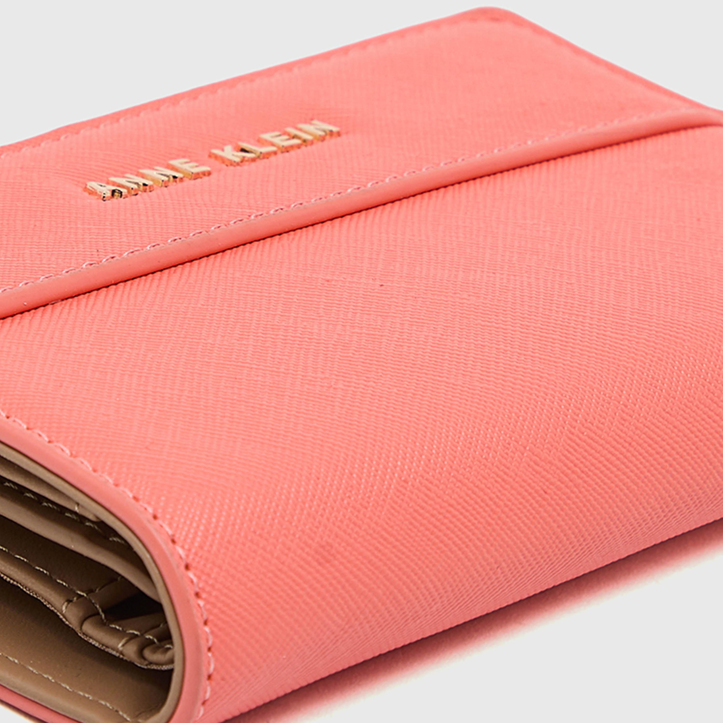 آن كلين - محفظة بألوان متداخلة مع سحاب-women-bagsandwallets-wallets-image-14