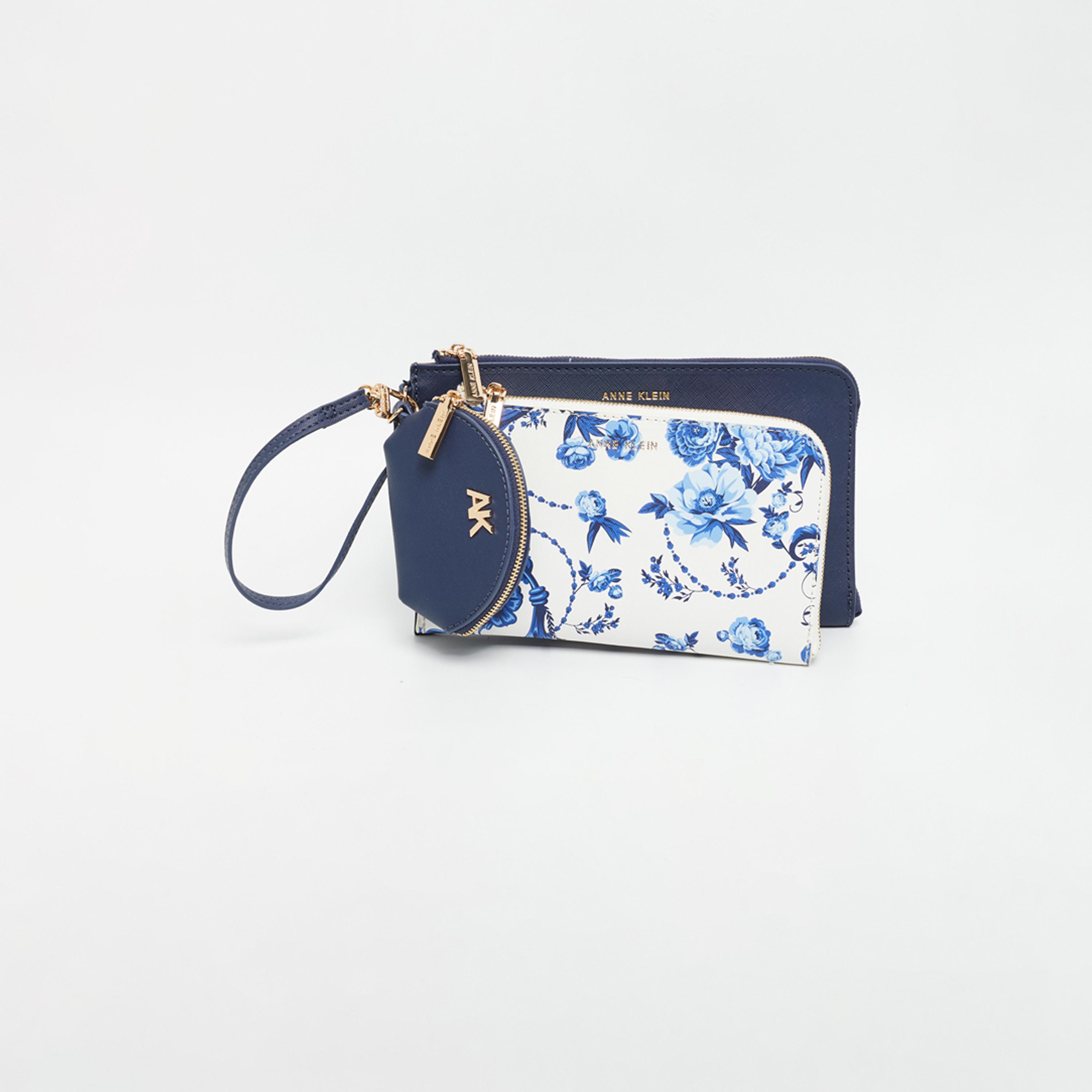 Anne Klein Textured Wallet with Zipper-women-bagsandwallets-wallets-image-6