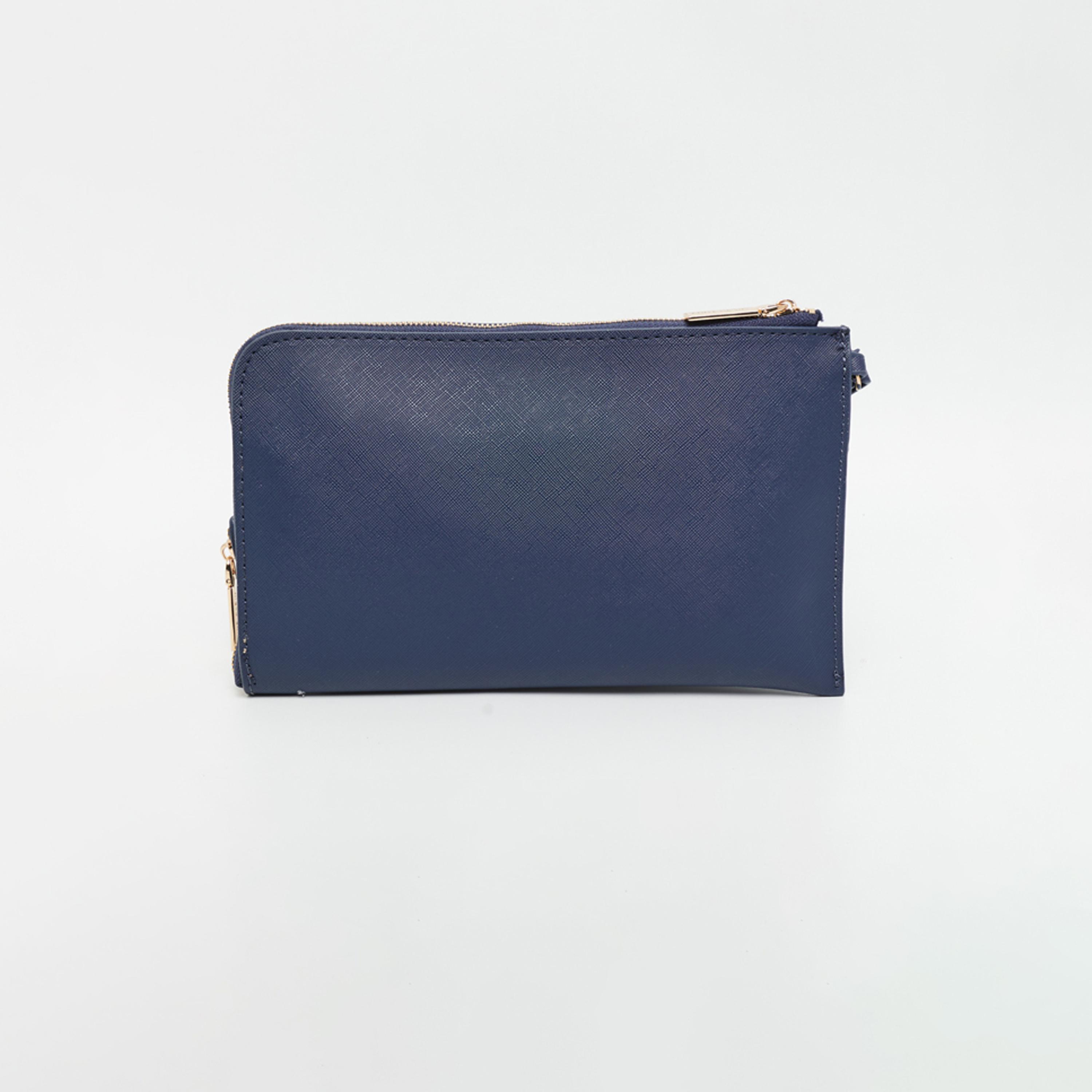 Anne Klein Textured Wallet with Zipper-women-bagsandwallets-wallets-image-8