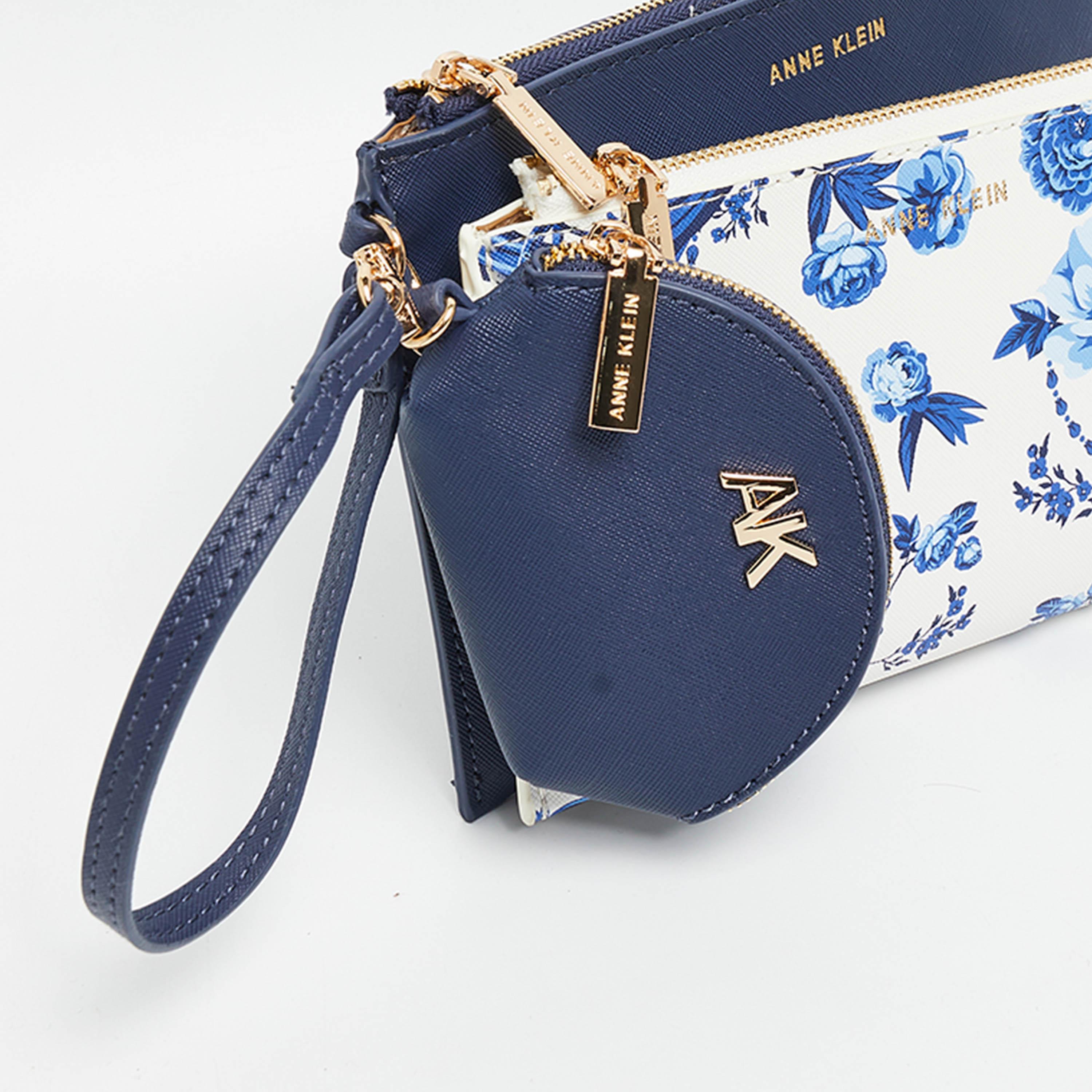 Anne Klein Textured Wallet with Zipper-women-bagsandwallets-wallets-image-9