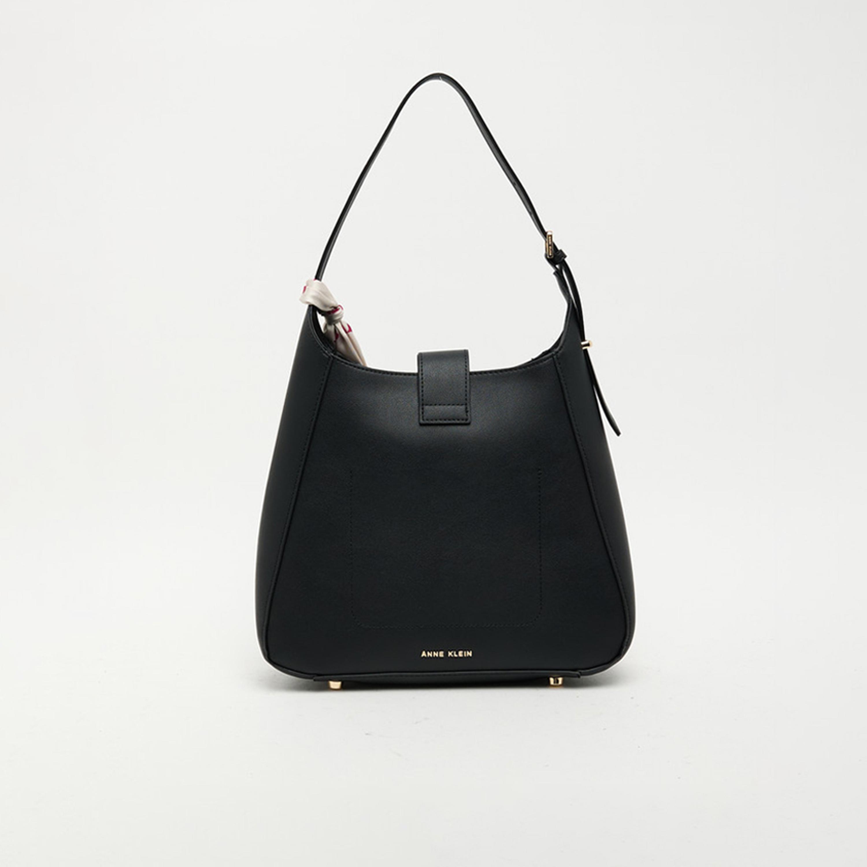 Anne Klein Plain Shoulder Bag with Magnetic Closure and Adjustable Strap | 30.48 X 8.9 X 26.035 CM-women-bagsandwallets-handbags-image-2