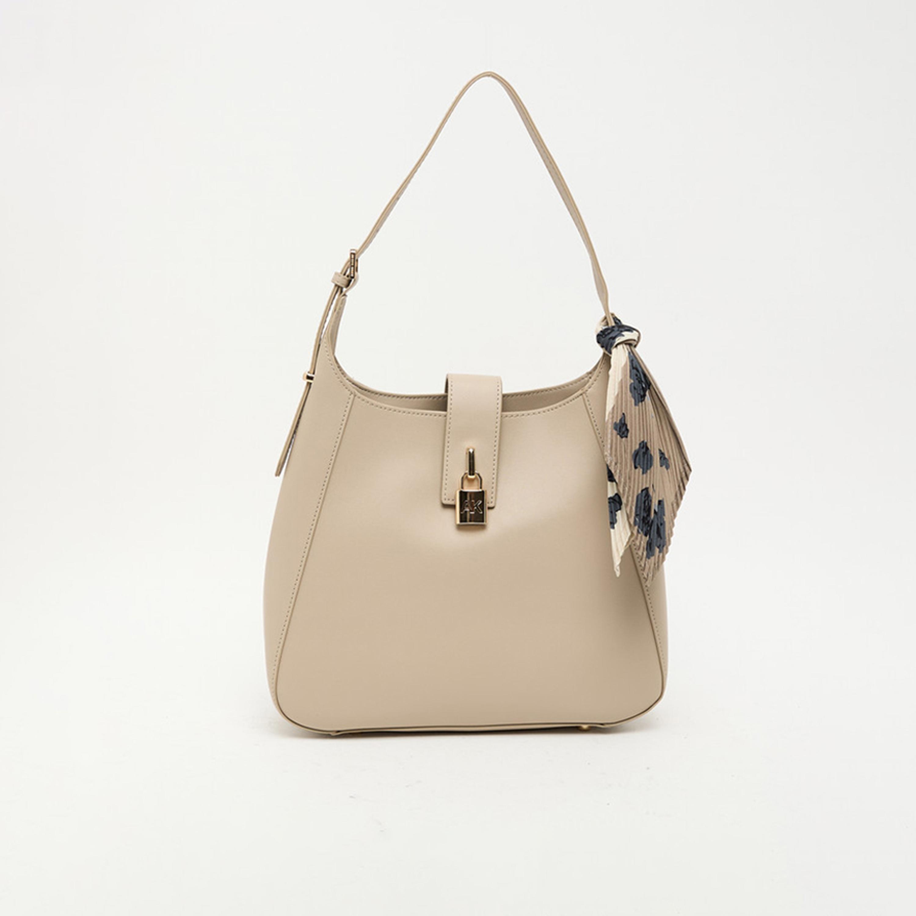 Anne Klein Plain Shoulder Bag with Magnetic Closure and Adjustable Strap | 30.48 X 8.9 X 26.035 CM-women-bagsandwallets-handbags-image-1