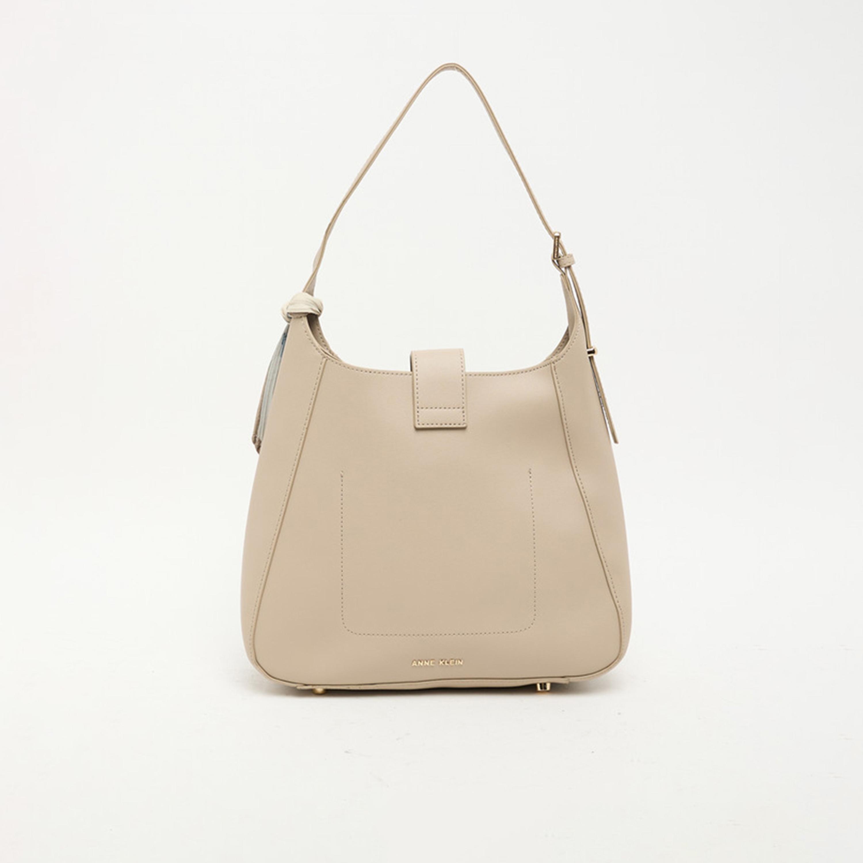 Anne Klein Plain Shoulder Bag with Magnetic Closure and Adjustable Strap | 30.48 X 8.9 X 26.035 CM-women-bagsandwallets-handbags-image-3