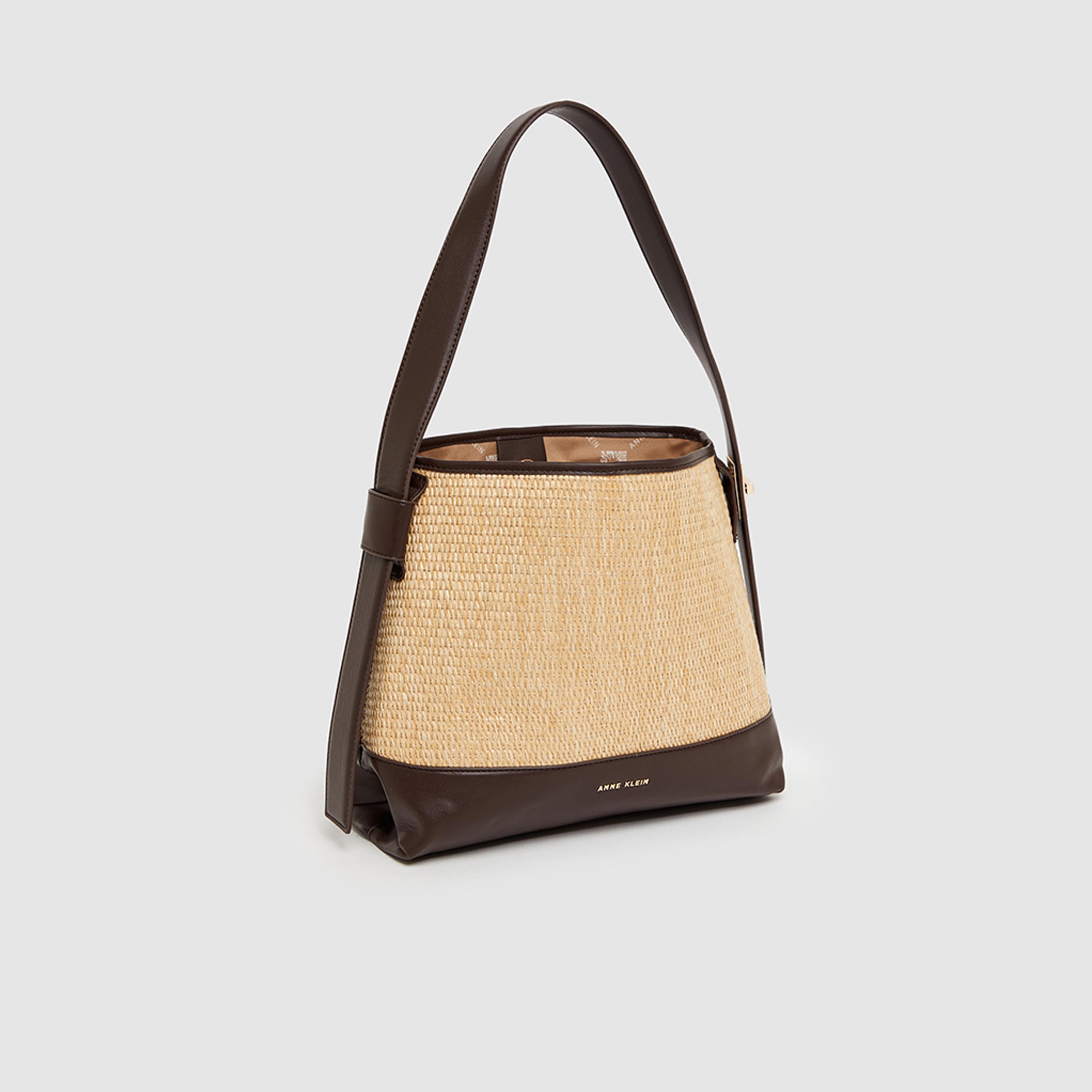Anne Klein Textured Hobo Bag with Magnetic Closure and Adjustable Strap | 30 X 12.5 X 27.4 CM-women-bagsandwallets-handbags-image-7