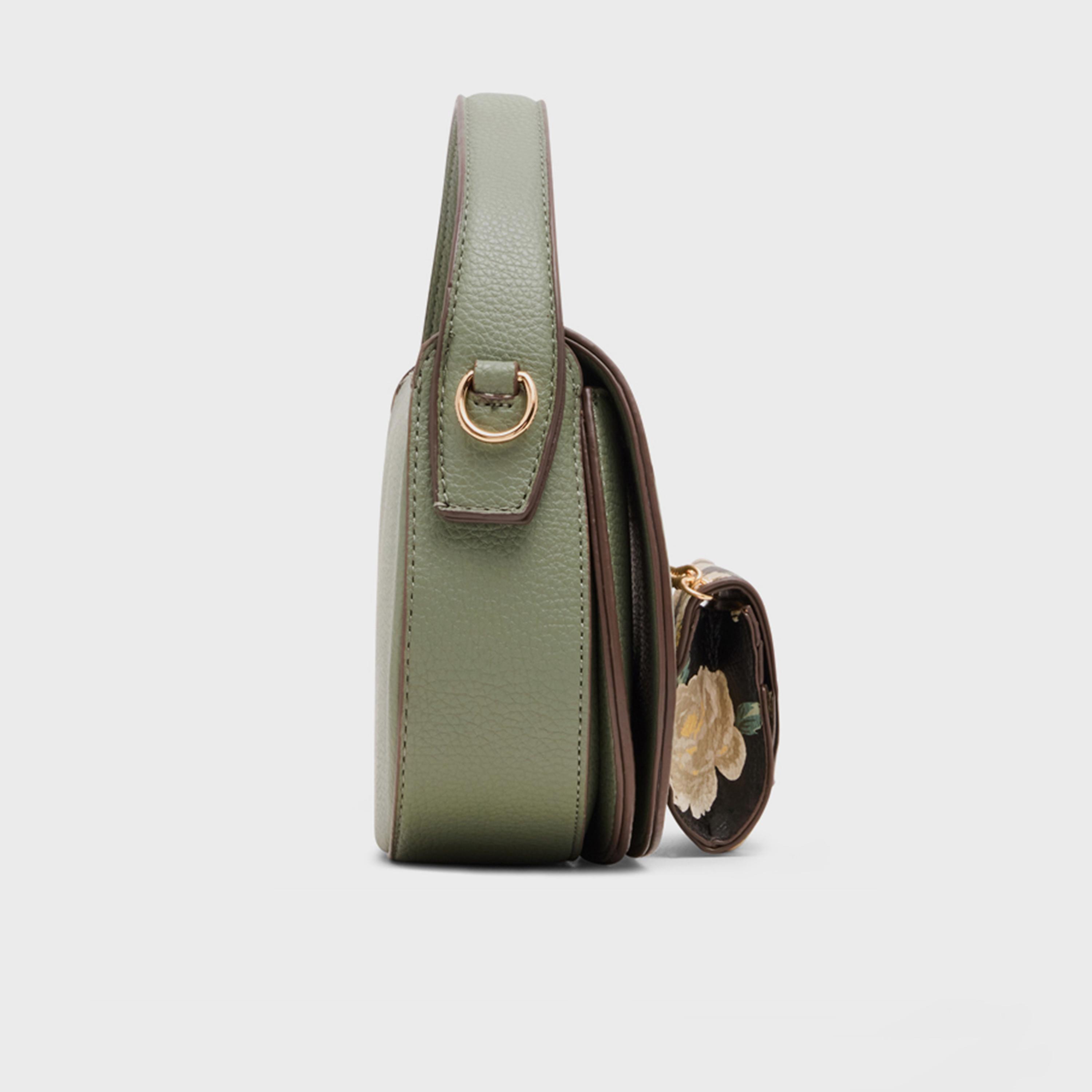 آن كلين - شنطة كتف بمقبض علوي مزخرف وغطاء حزام قابل للفصل | 23.62 × 5.08 × 14.22 سم-women-bagsandwallets-handbags-image-9