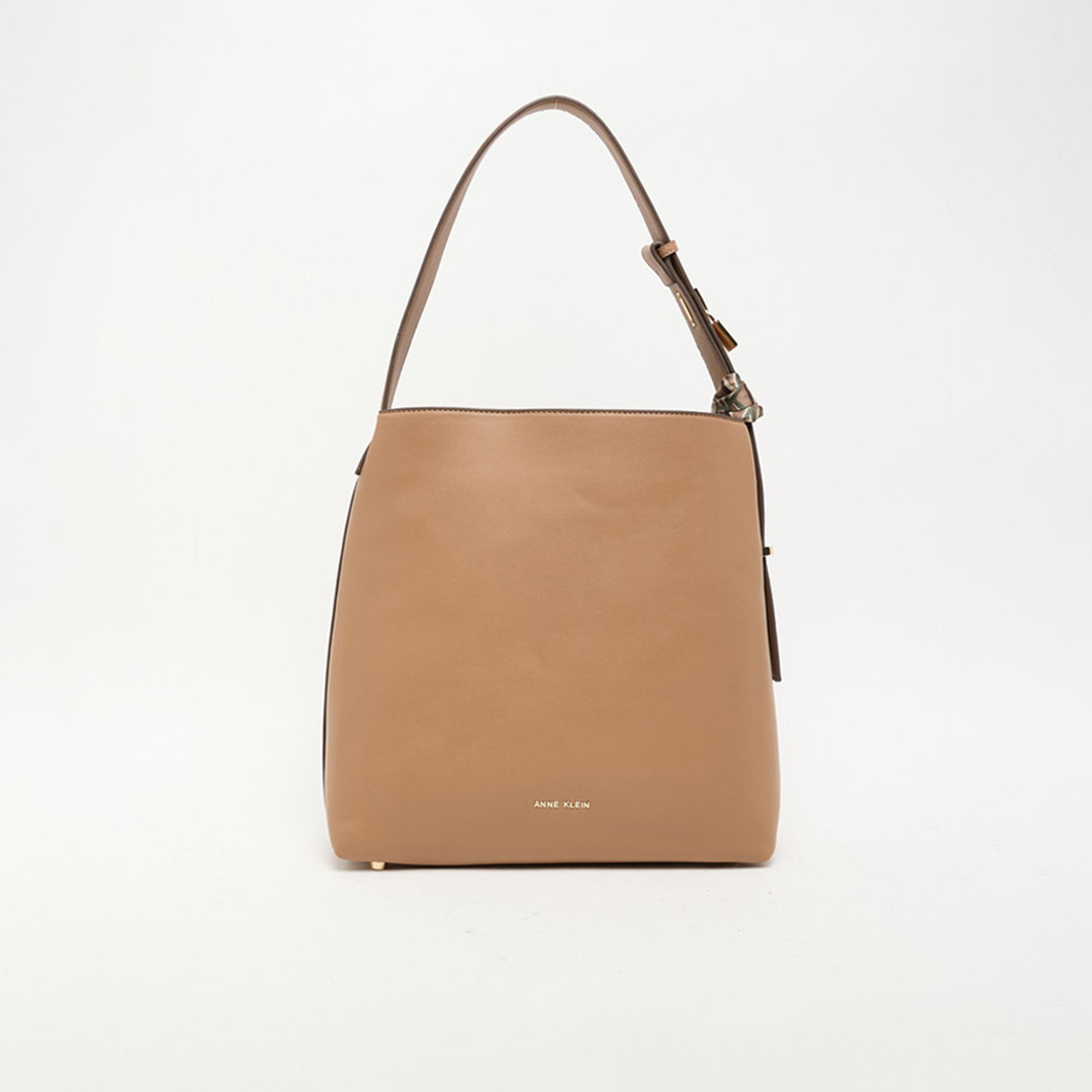 Anne Klein Plain Top Handle Shoulder Bag with Magnetic Closure and Adjustable Strap | 32.38 X 10.79 X 32.38 CM-women-bagsandwallets-handbags-image-4