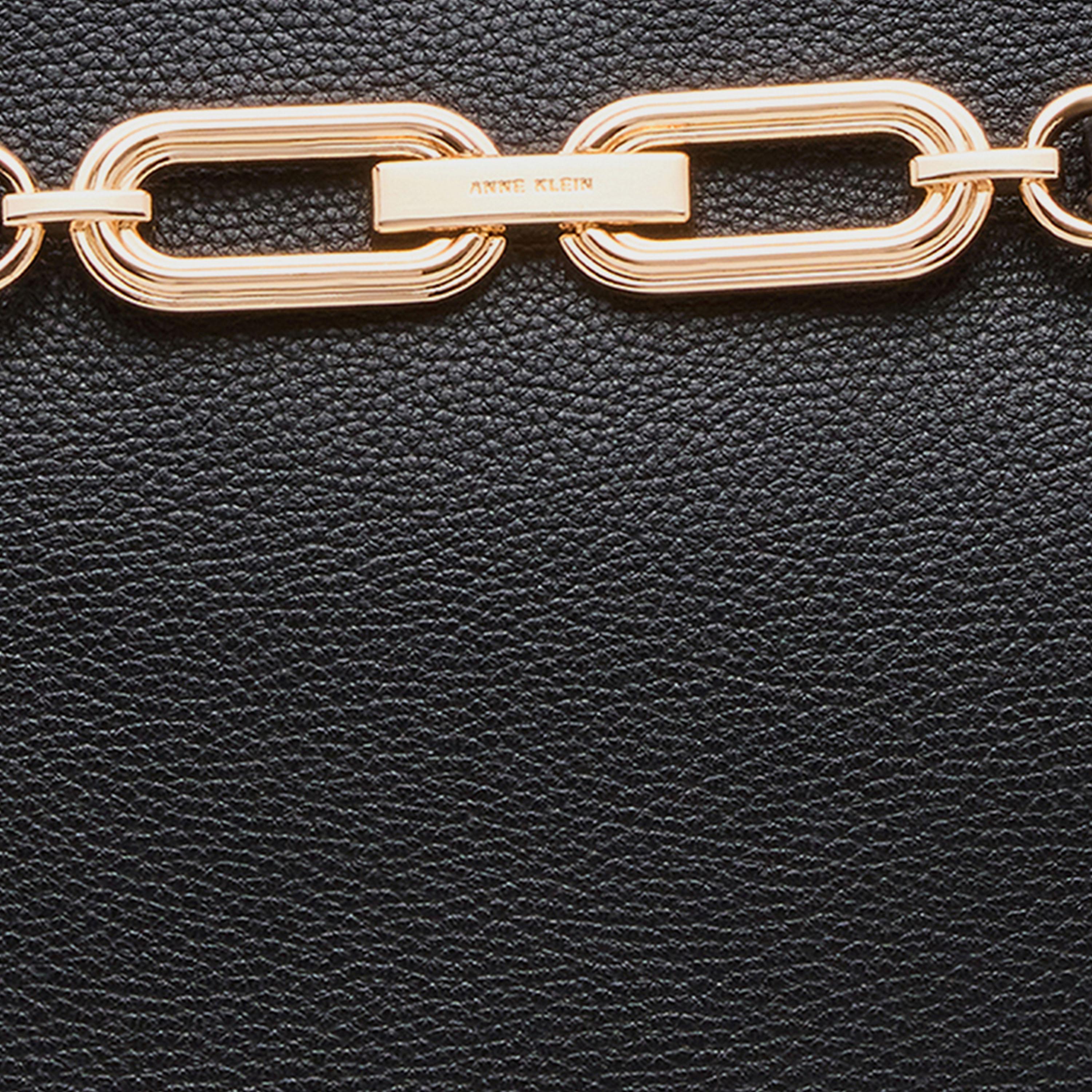 Anne Klein Textured Double Handle Satchel Bag with Magnetic Closure and Detachable Strap | 31.75 X 16 X 23.37 CM-women-bagsandwallets-handbags-image-5