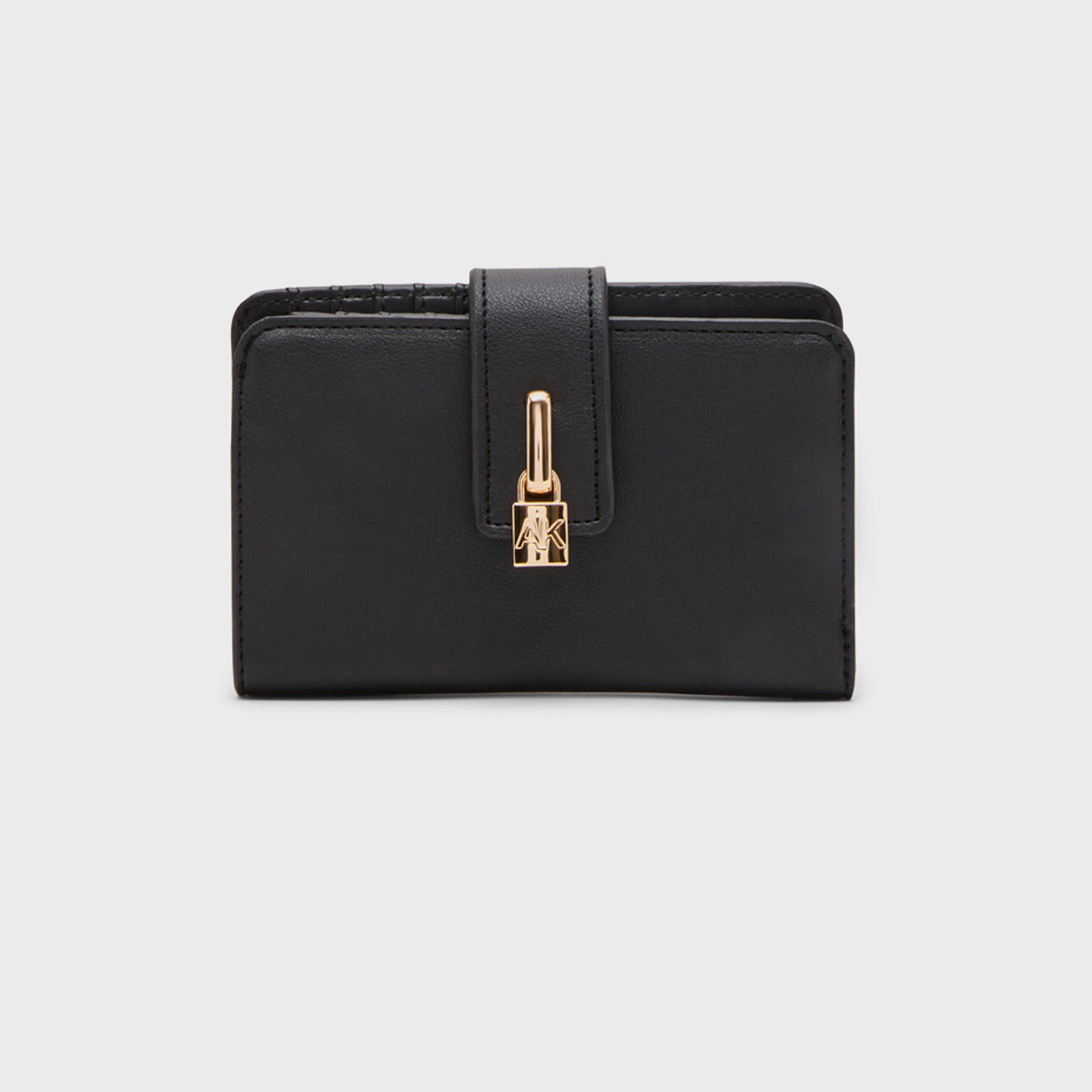 آن كلين - محفظة سادة بإغلاق مغناطيسي | 14.6 × 9.52 سم-women-bagsandwallets-wallets-image-1