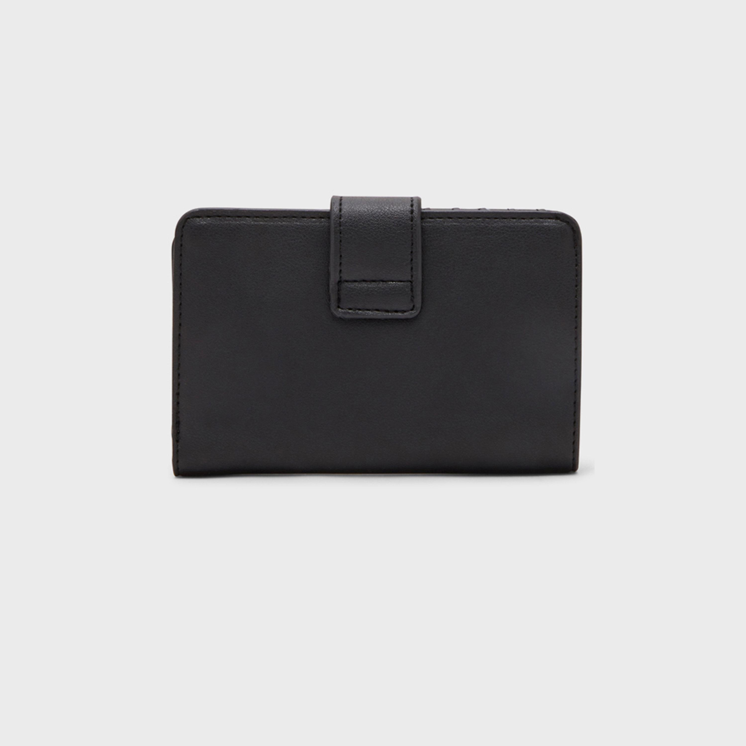 آن كلين - محفظة سادة بإغلاق مغناطيسي | 14.6 × 9.52 سم-women-bagsandwallets-wallets-image-4