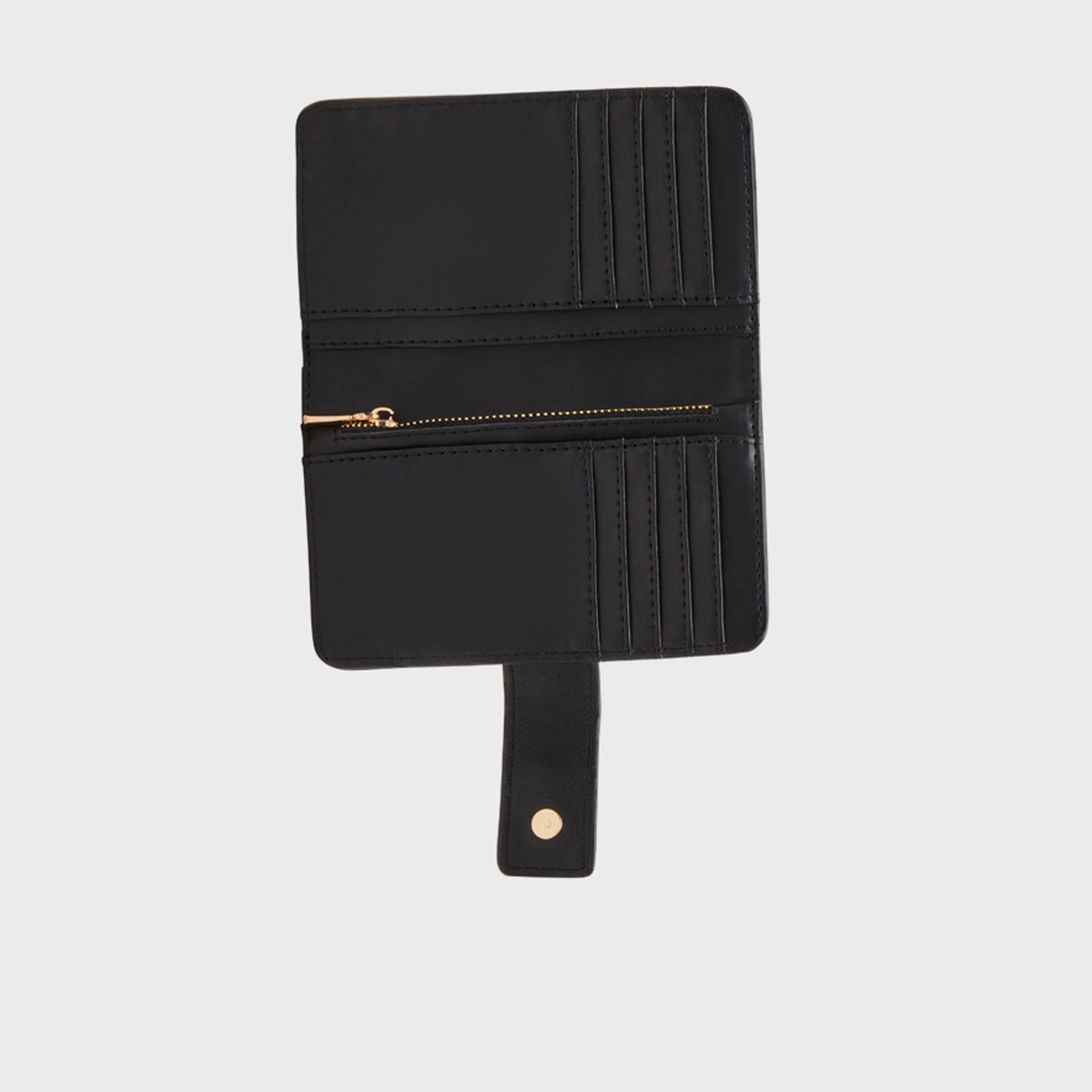 Anne Klein Plain Wallet with Magnetic Closure | 14.6 X 9.52 CM-women-bagsandwallets-wallets-image-5