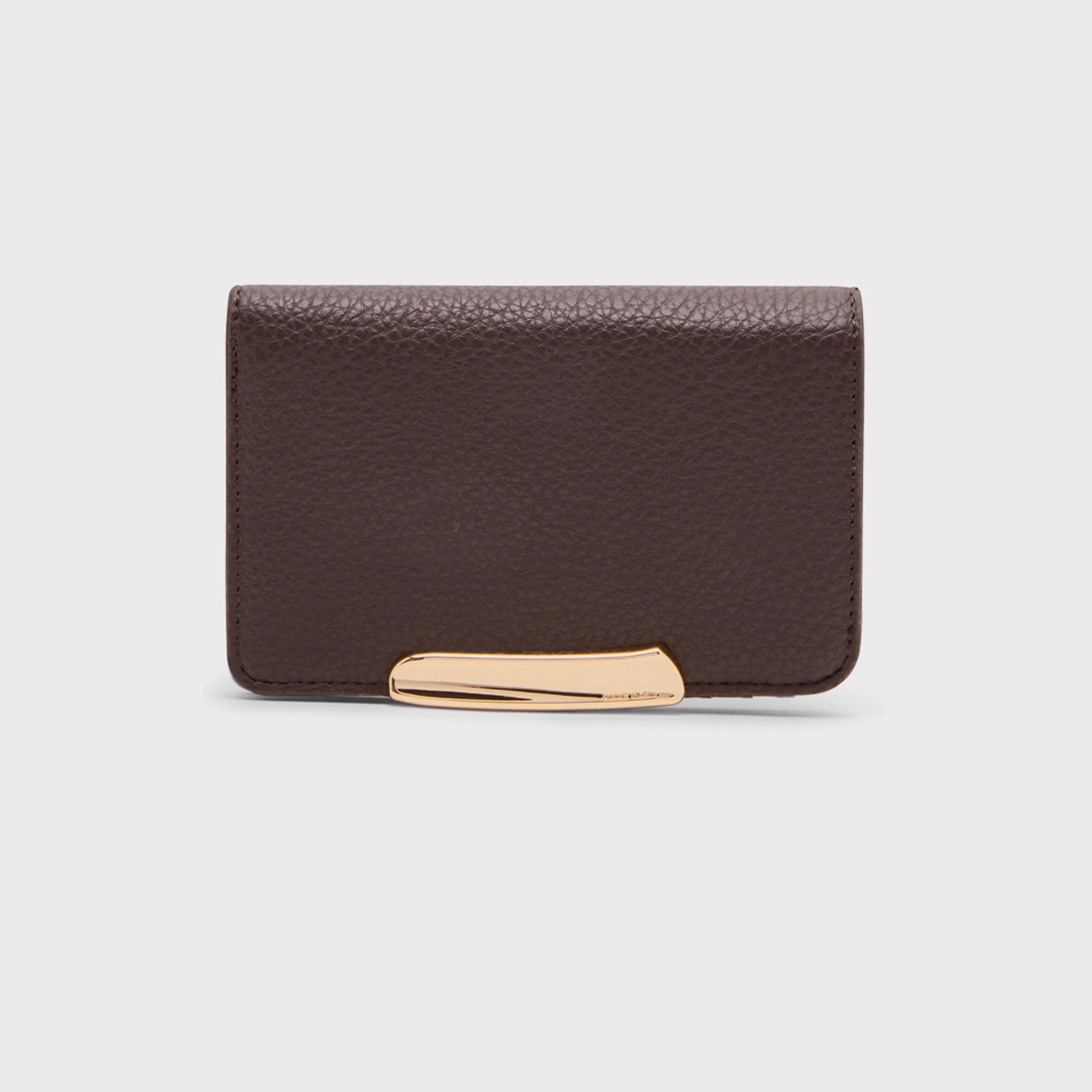 آن كلين - محفظة مزخرفة بإغلاق مغناطيسي | 19.3 × 9.14 سم-women-bagsandwallets-wallets-image-1