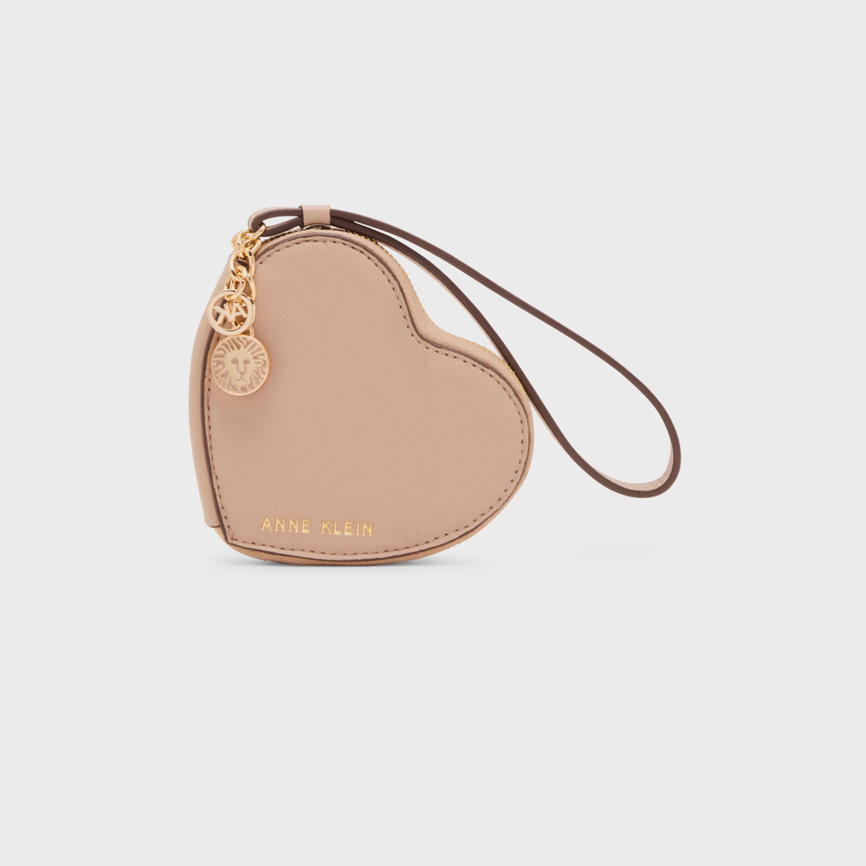 آن كلين - محفظة سادة بسحاب | 11.43 × 10.16 سم-women-bagsandwallets-wallets-image-1