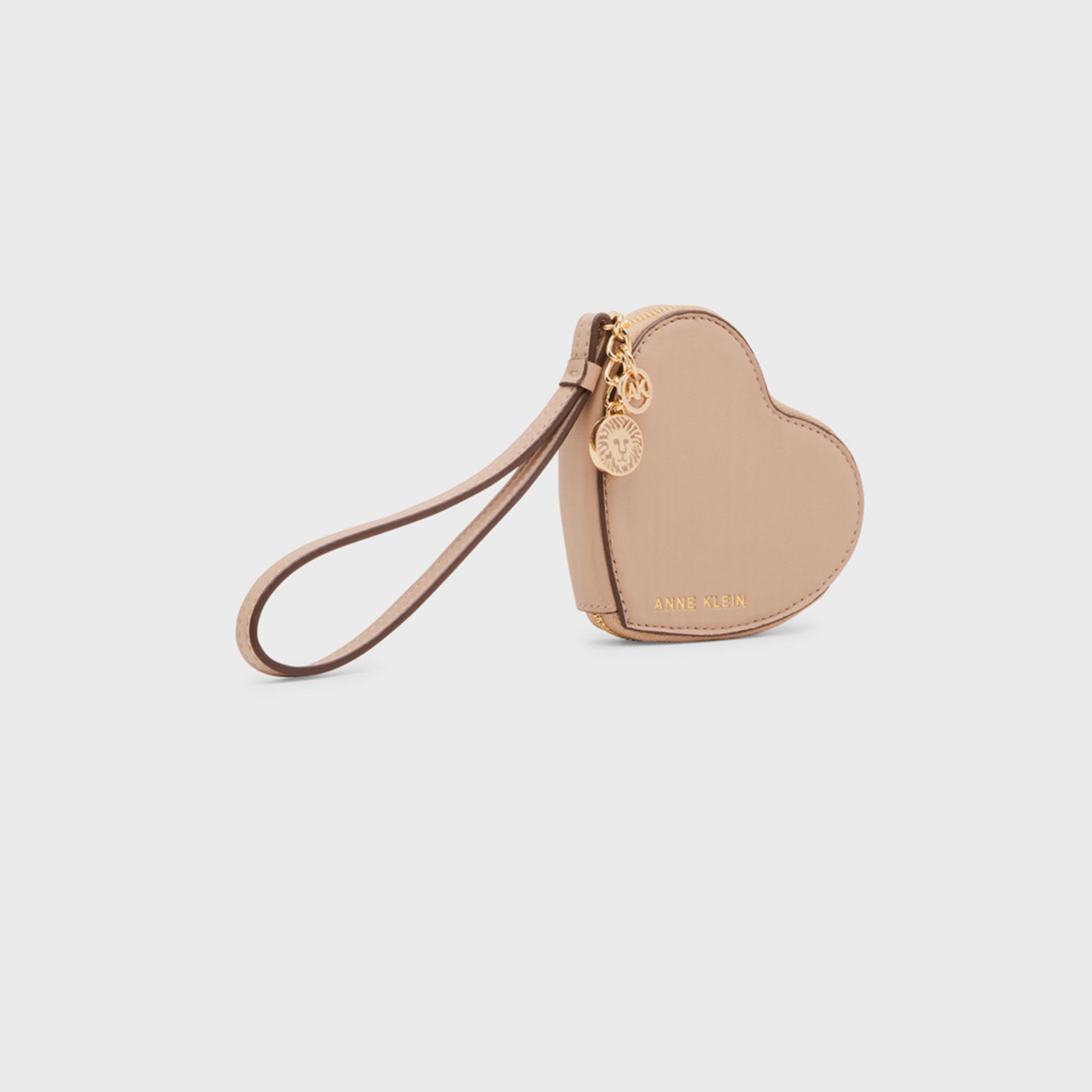 آن كلين - محفظة سادة بسحاب | 11.43 × 10.16 سم-women-bagsandwallets-wallets-image-2