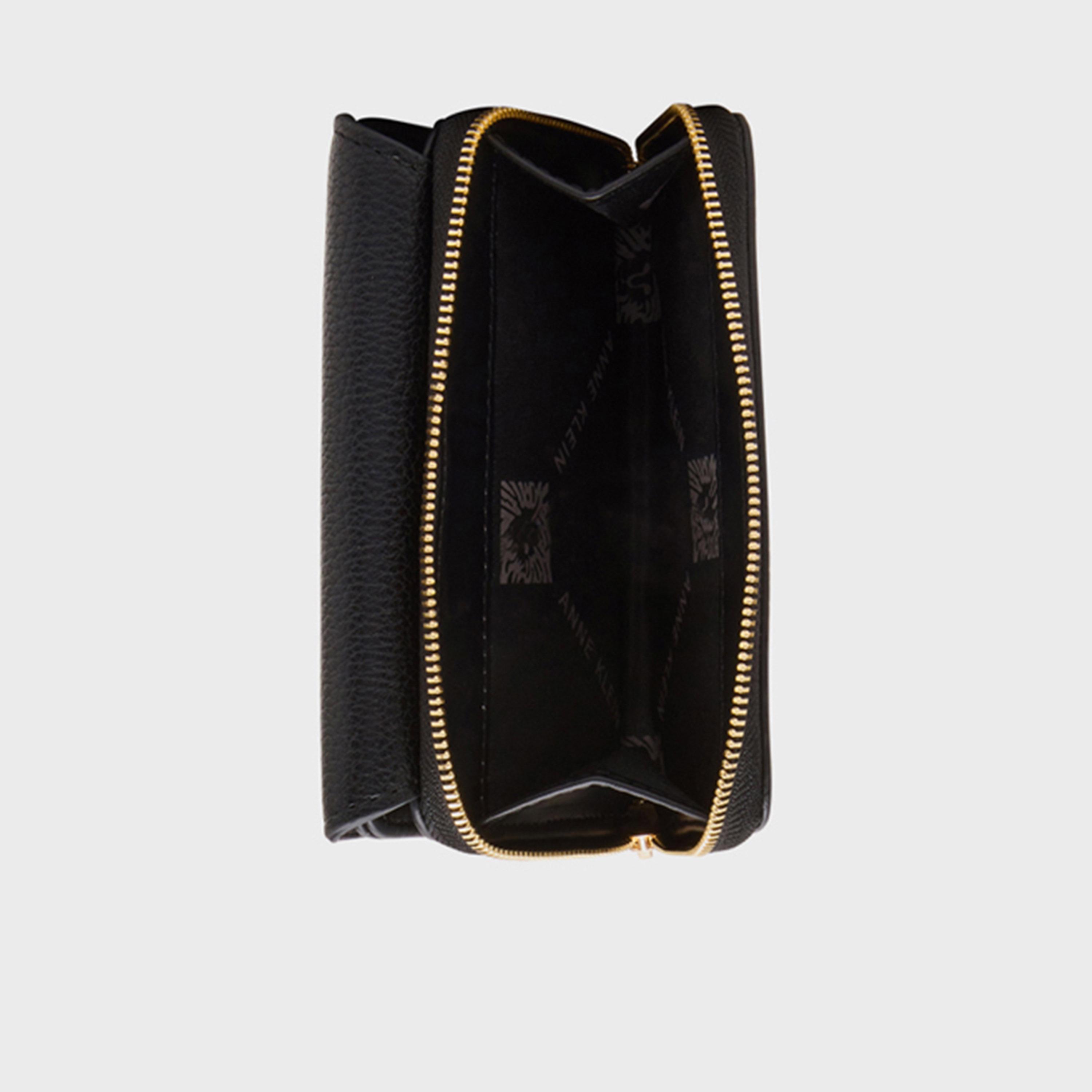 آن كلين - محفظة مزخرفة بغطاء | 13.72 × 10.16 سم-women-bagsandwallets-wallets-image-4