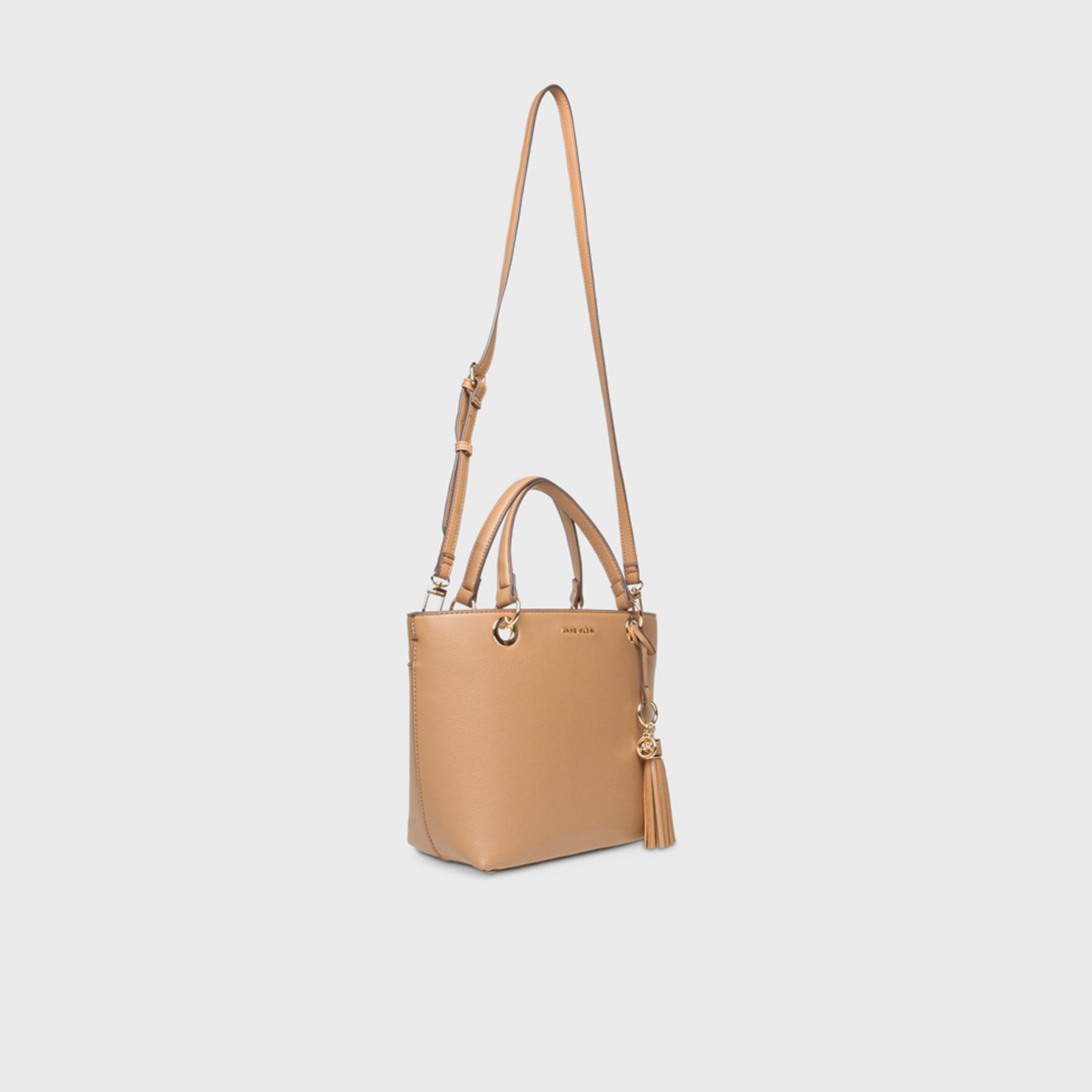 Anne Klein Textured Double Handle Tote Bag with Magnetic Closure and Detachable Strap | 23 X 12 X 22 CM-women-bagsandwallets-handbags-image-2