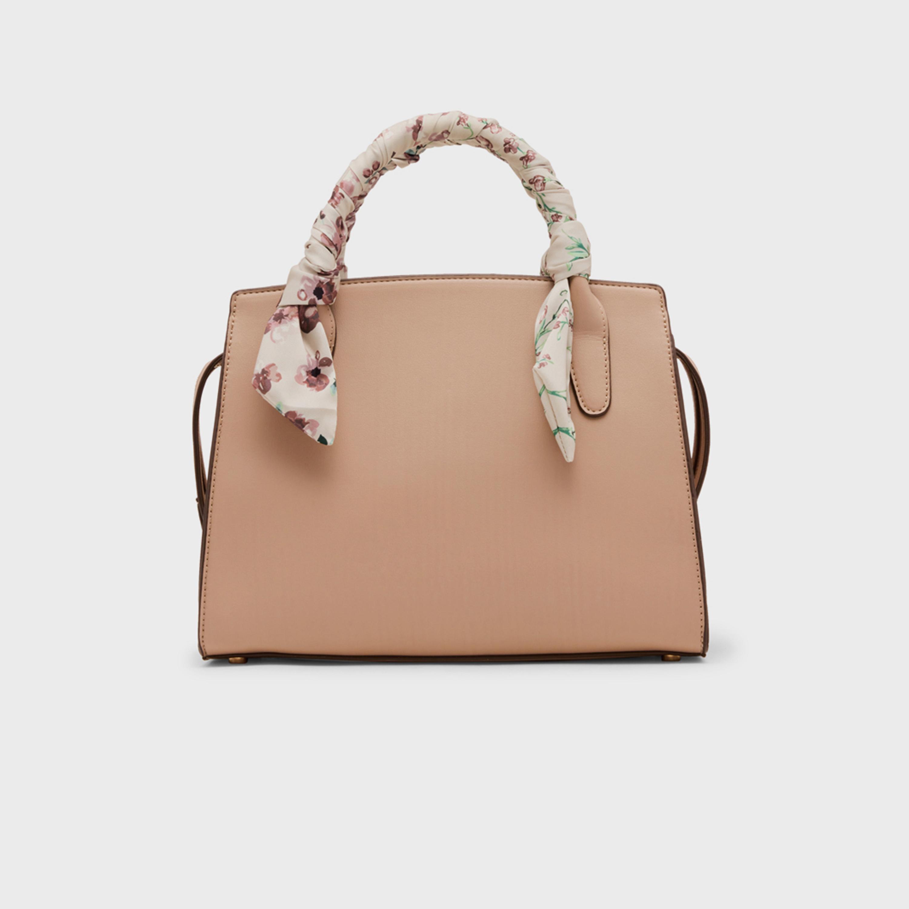 آن كلين - شنطة كتف سادة بمقبضين وسحاب حزام قابل للفصل | 29.85 × 10.8 × 21.84 سم-women-bagsandwallets-handbags-image-5
