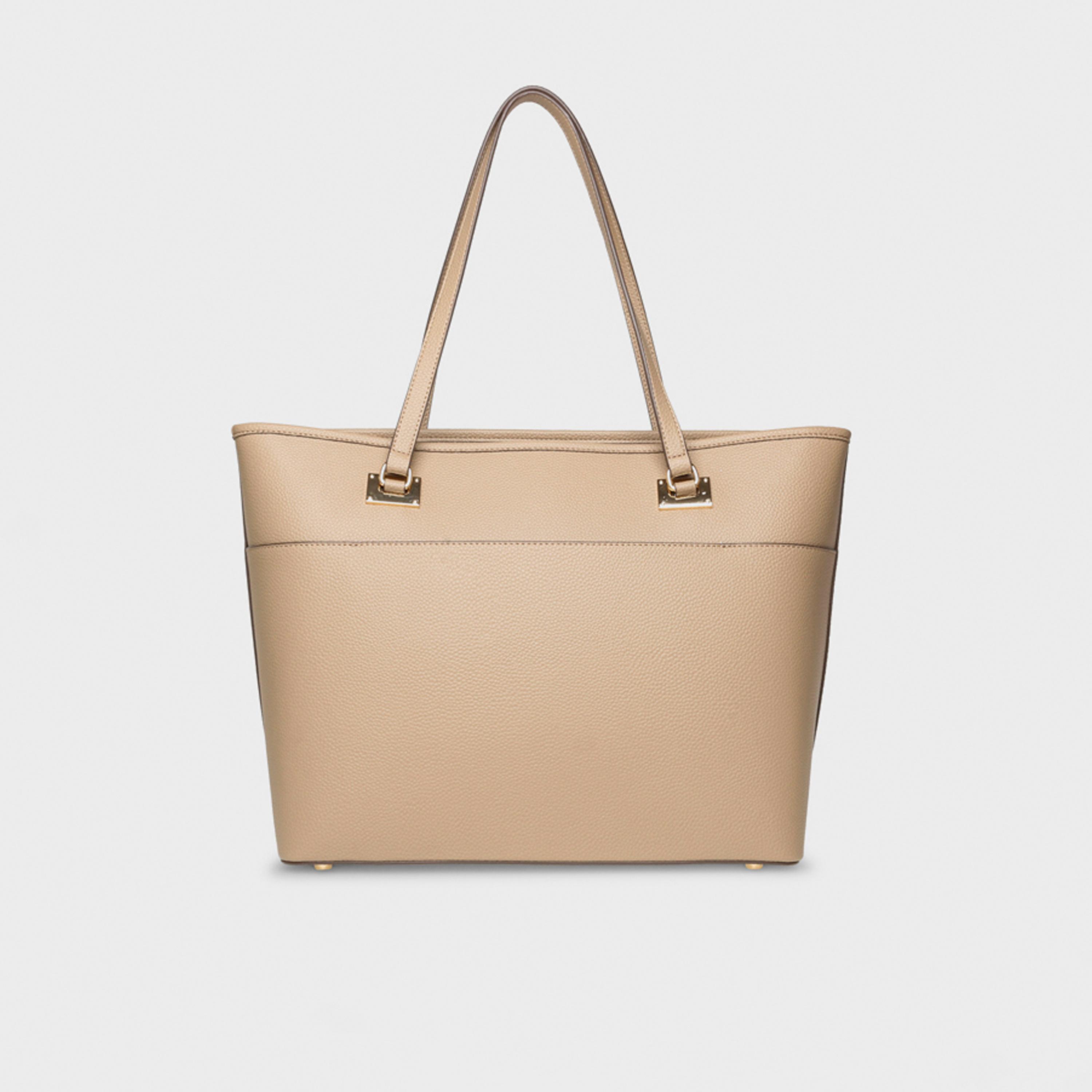 Anne Klein Textured Double Handle Tote Bag with Magnetic Closure | 35.87 X 15.24 X 30.16 CM-women-bagsandwallets-handbags-image-4