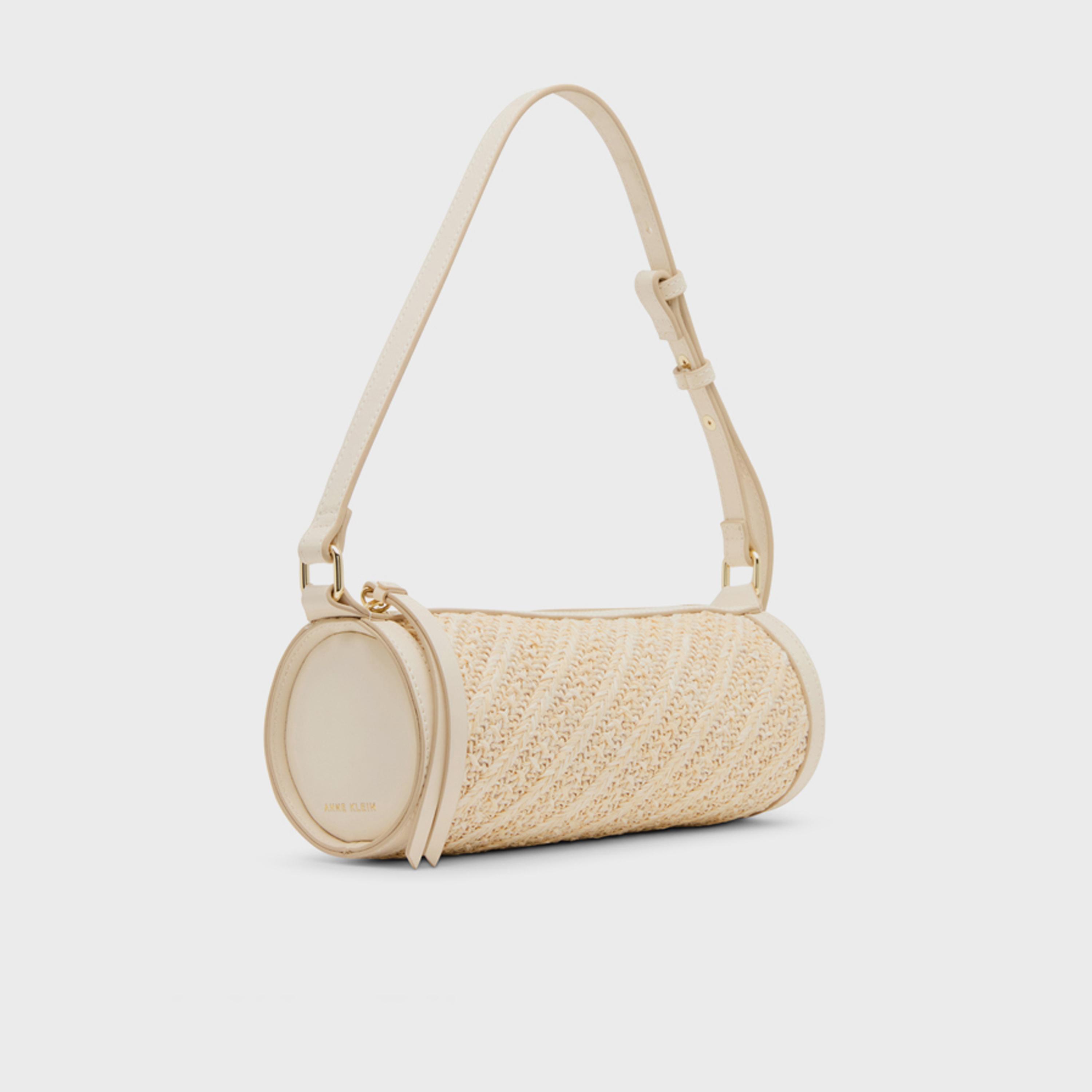 آن كلين - شنطة كتف مزخرفة بسحاب حزام قابل للتعديل | 25.4 × 9.14 × 9.14 سم-women-bagsandwallets-handbags-image-2
