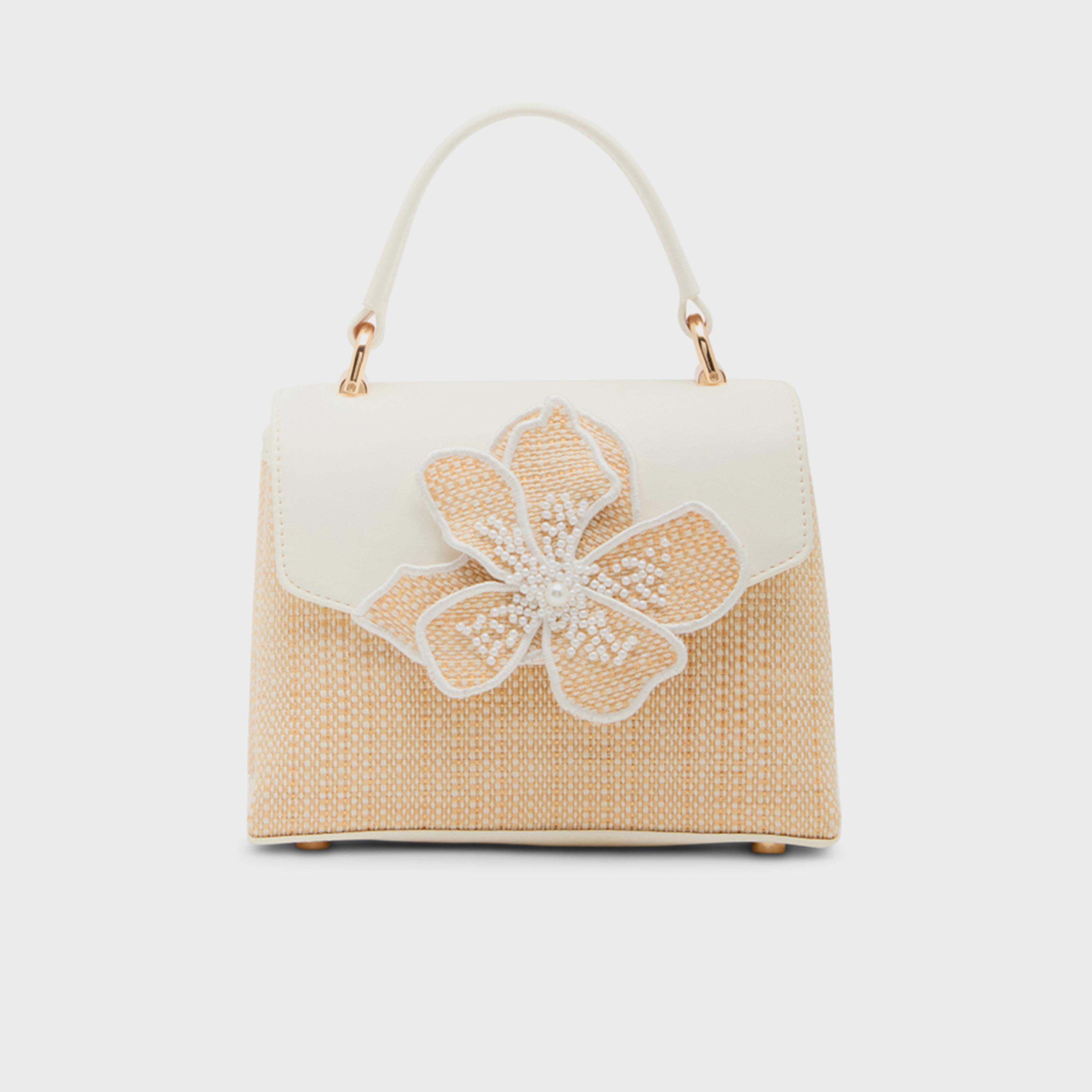 آن كلين - شنطة كتف مزينة بمقبض علوي وغطاء حزام قابل للفصل | 18.72 × 8.64 × 14.61 سم-women-bagsandwallets-handbags-image-1