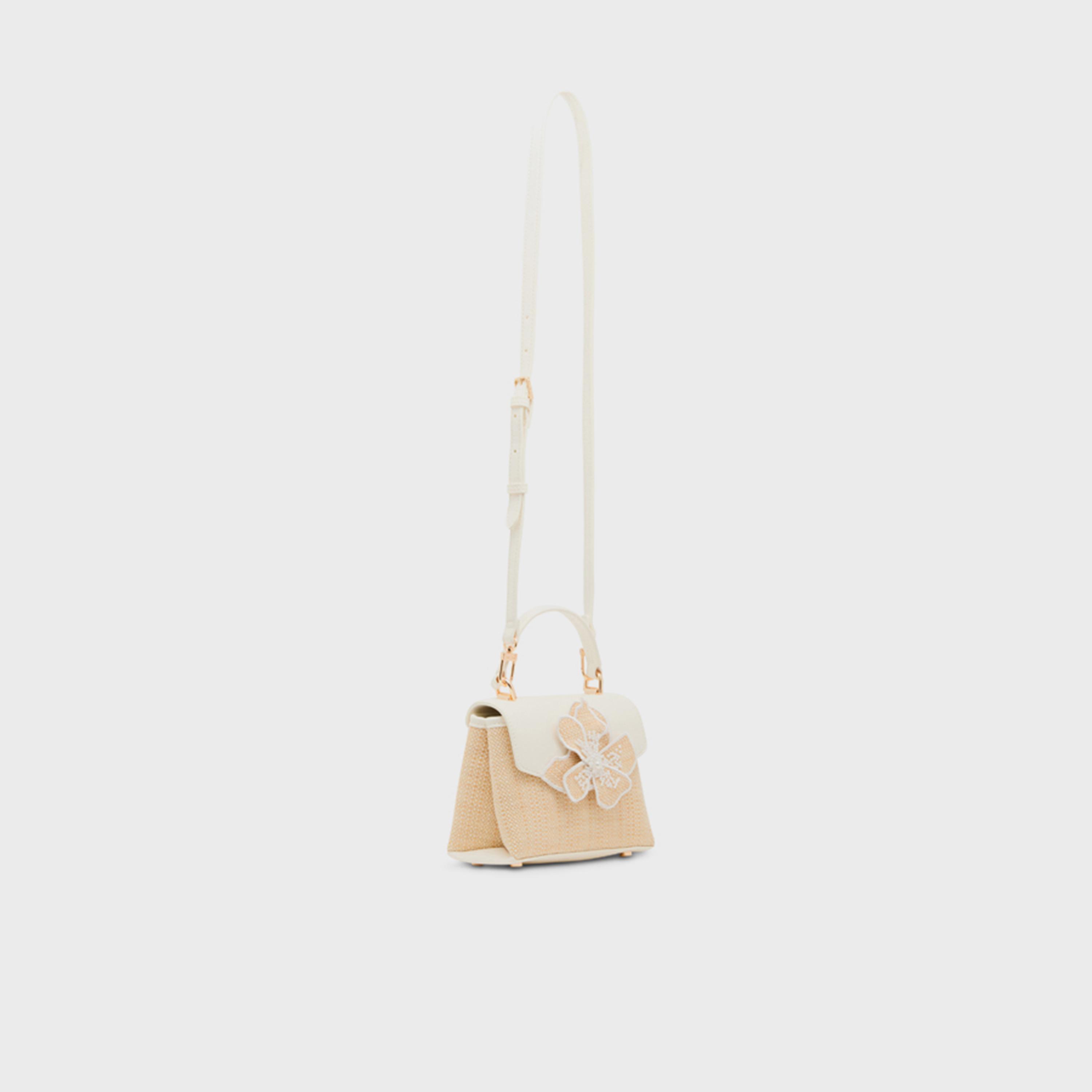 آن كلين - شنطة كتف مزينة بمقبض علوي وغطاء حزام قابل للفصل | 18.72 × 8.64 × 14.61 سم-women-bagsandwallets-handbags-image-2