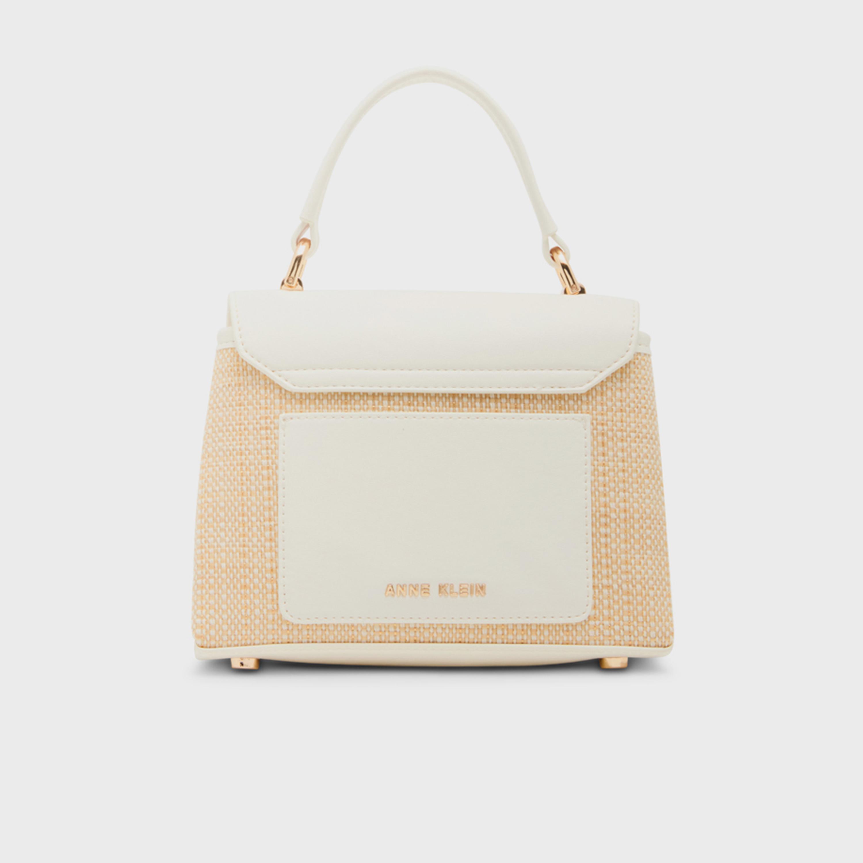 آن كلين - شنطة كتف مزينة بمقبض علوي وغطاء حزام قابل للفصل | 18.72 × 8.64 × 14.61 سم-women-bagsandwallets-handbags-image-3